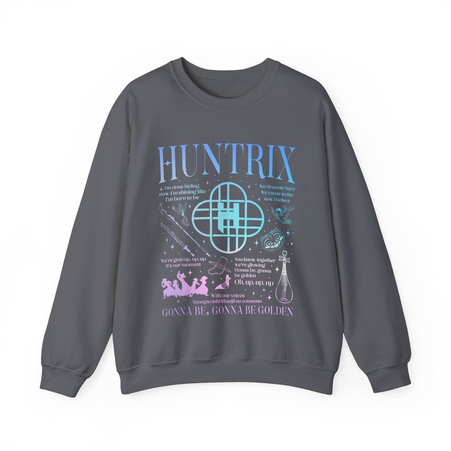 Kpop HUNTRIX Crewneck Sweatshirt