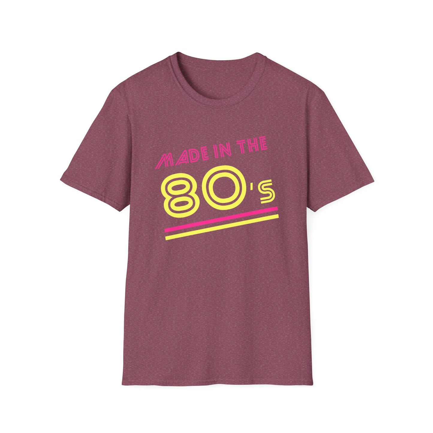 Made in the 80's Neon Unisex T-Shirt