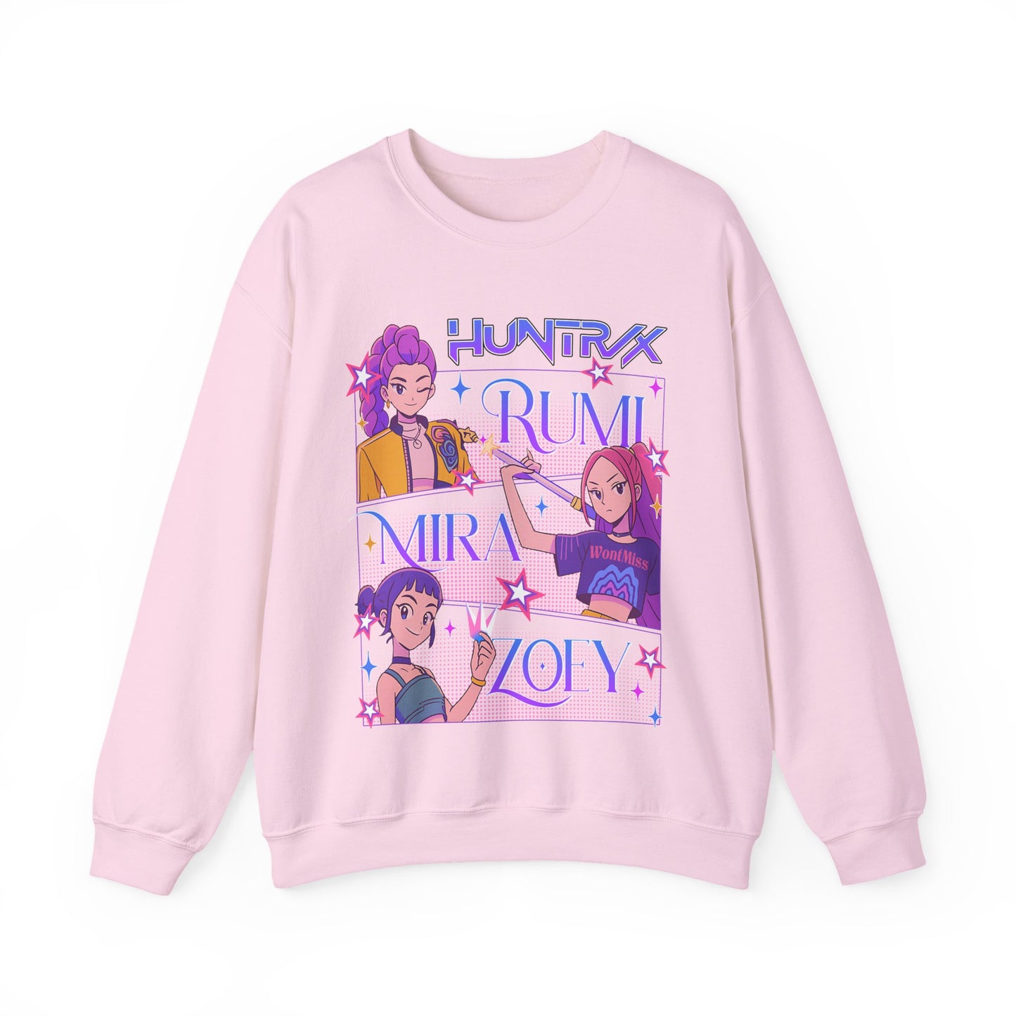 Kpop Huntrix Girls Crewneck Sweatshirt