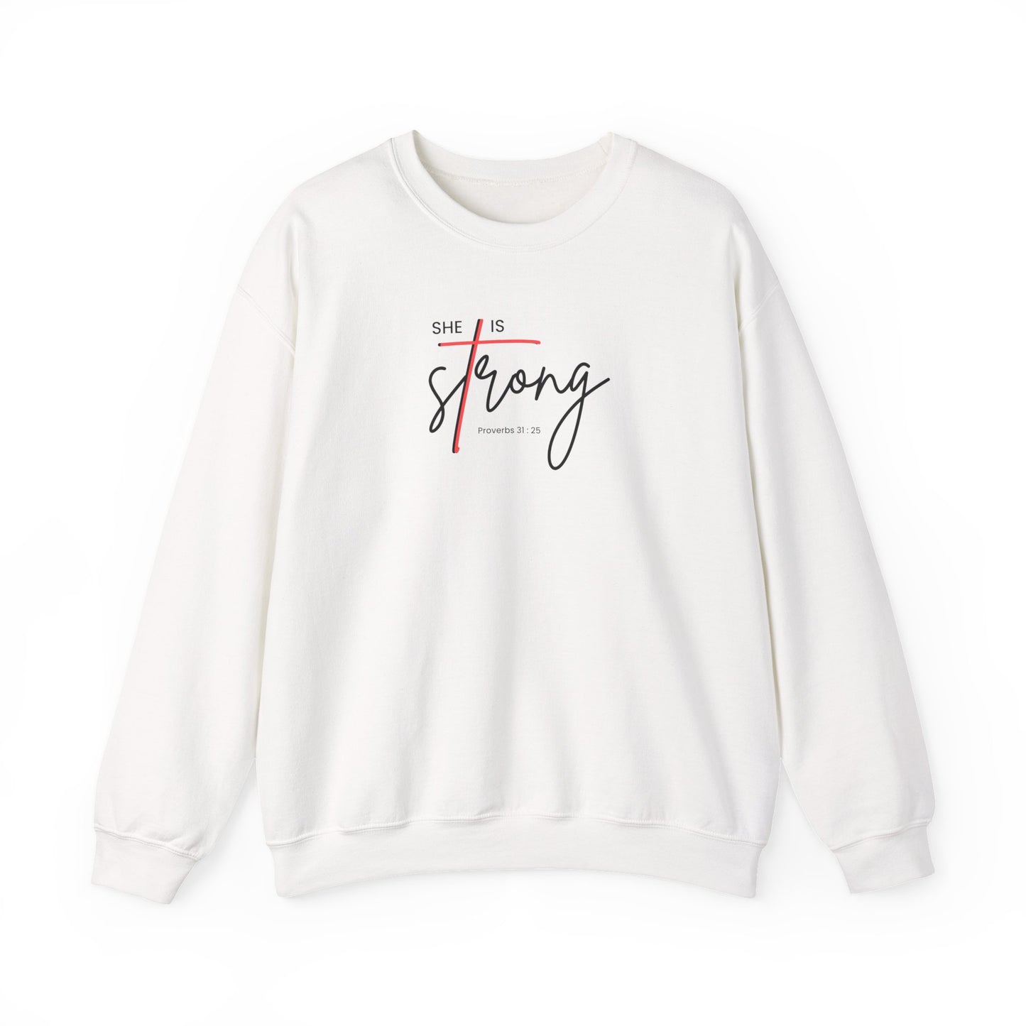 She is Strong Crewneck Sweatshirt