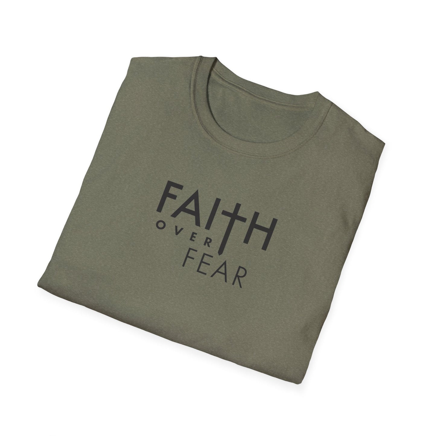 Faith Over Fear Unisex Softstyle T-Shirt