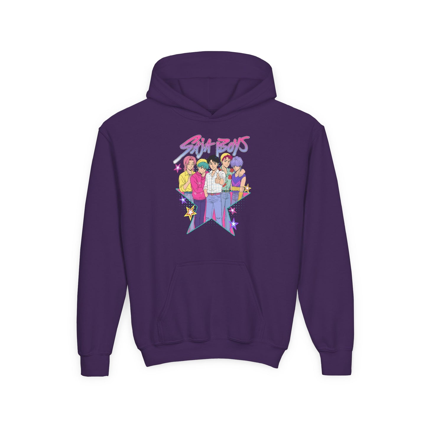 K-Pop Saja Boys Star Youth Hooded Sweatshirt
