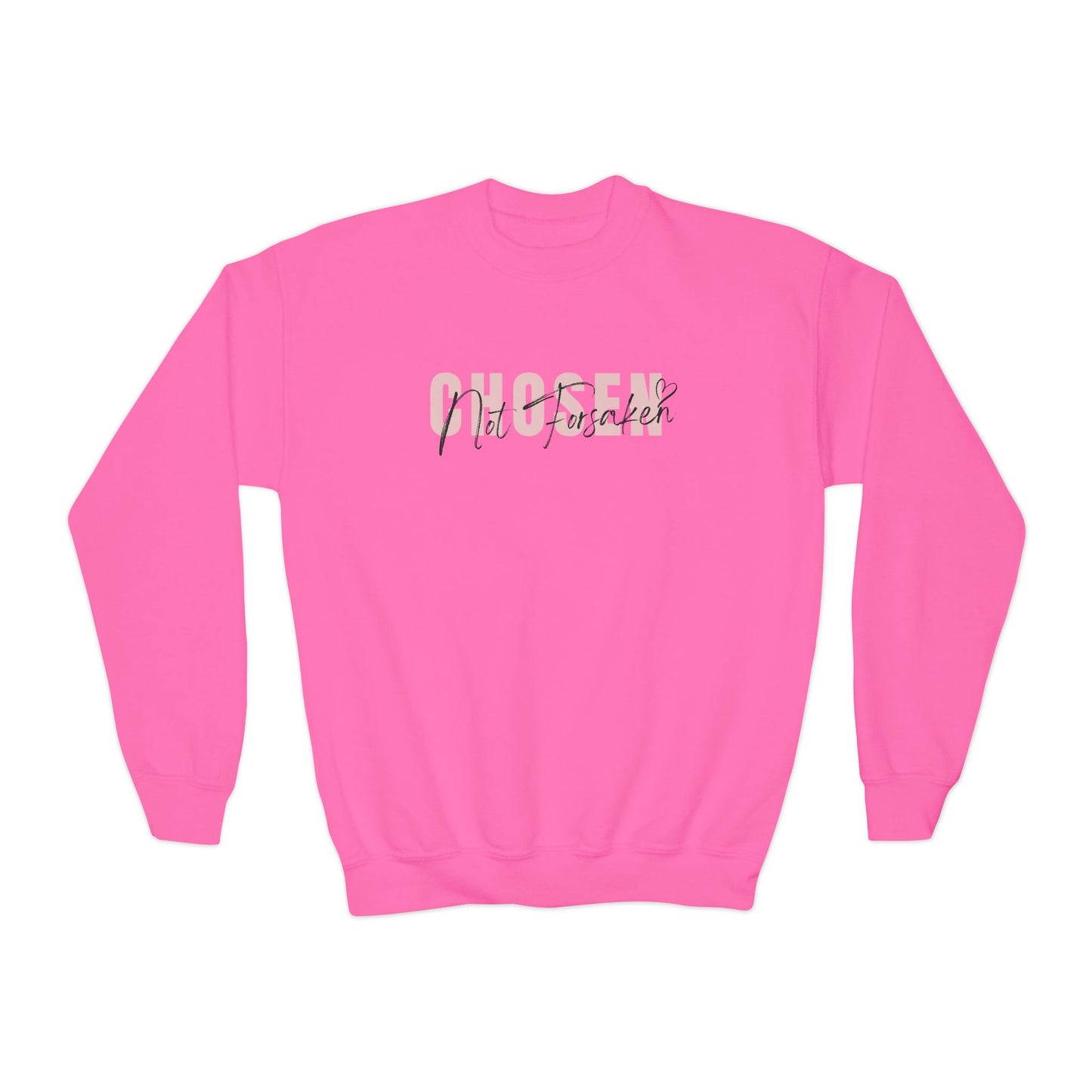 Chosen, Not Forsaken Youth Crewneck Sweatshirt