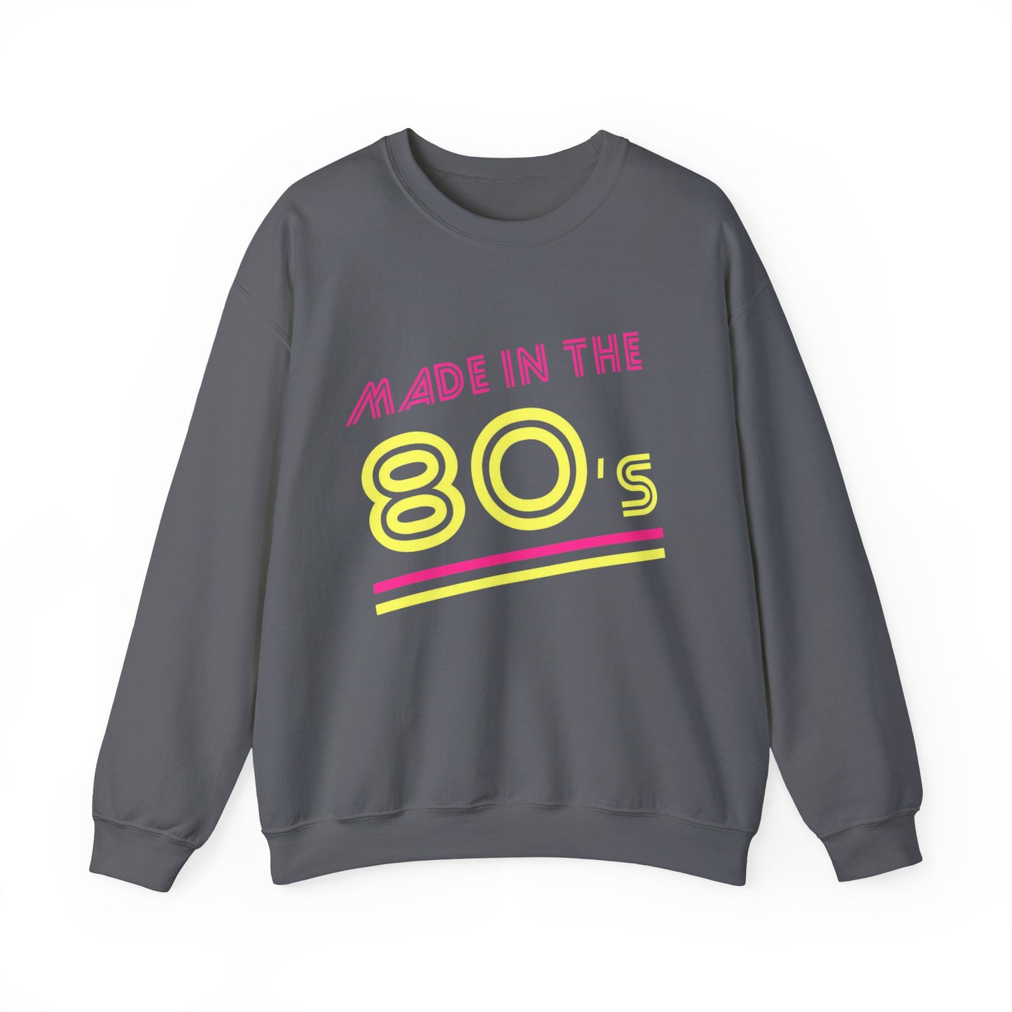 Made in the 80's Neon Crewneck Sweatshirt