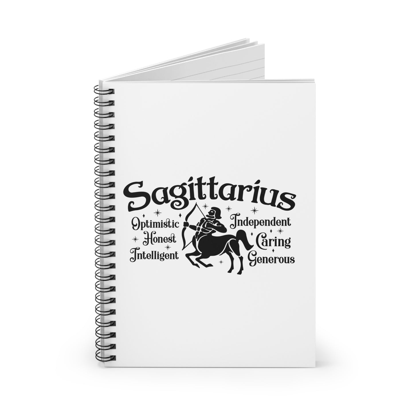 Sagittarius Spiral Notebook