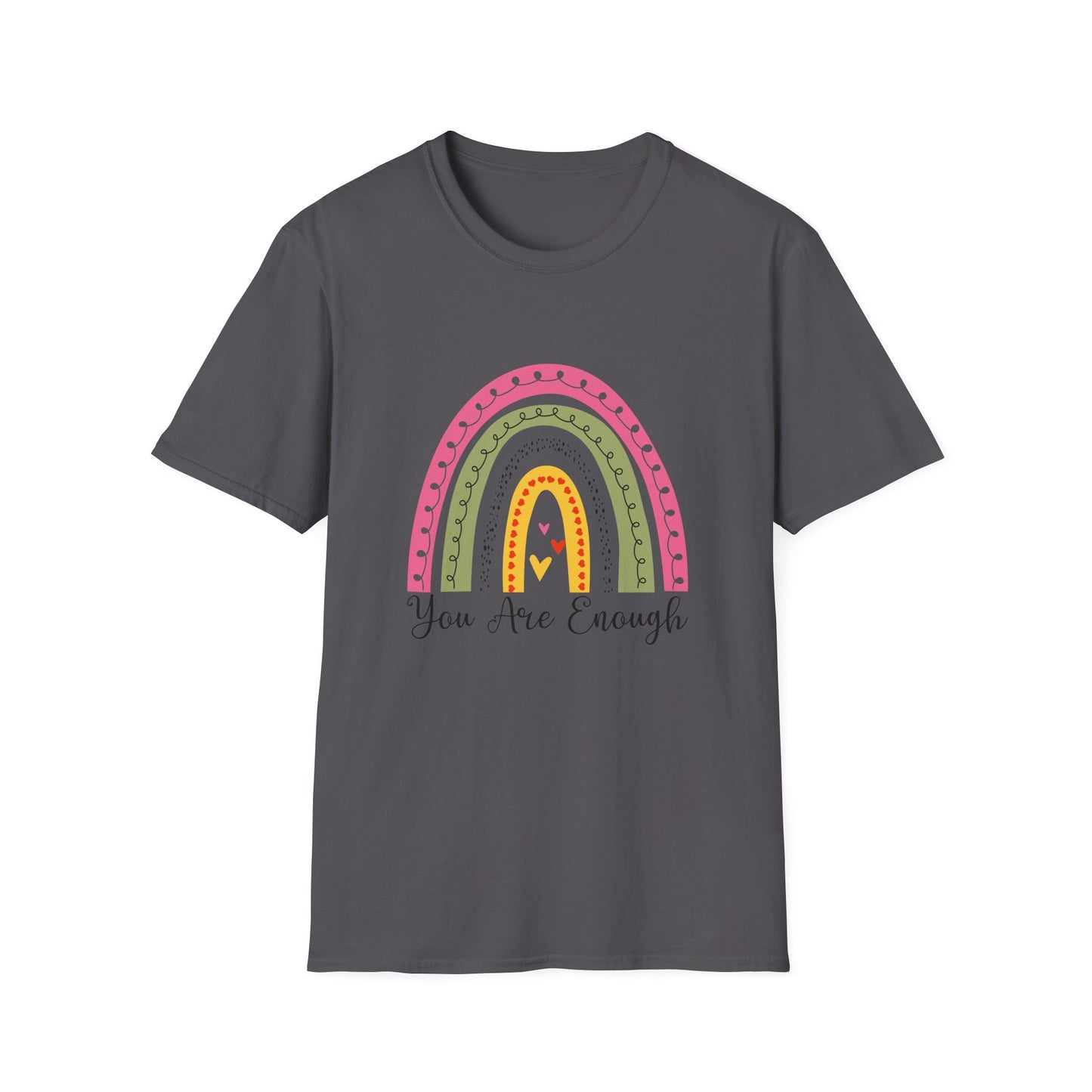 You Are Enough Rainbow T-Shirt