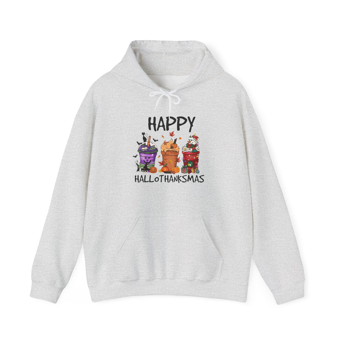 Happy Hallothanksmas Drinks Unisex Hoodie