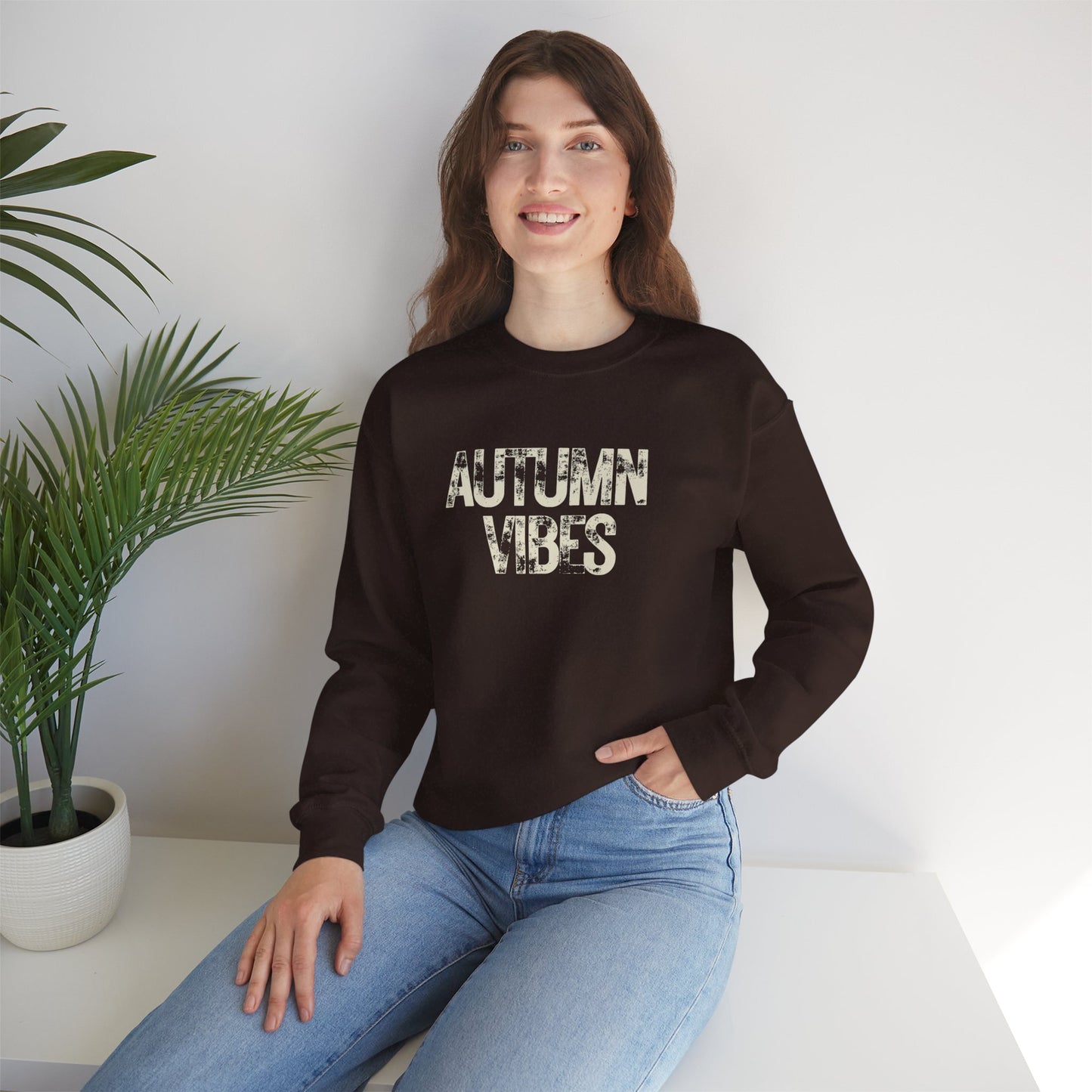 Unisex Autumn Vibes Crewneck Sweatshirt