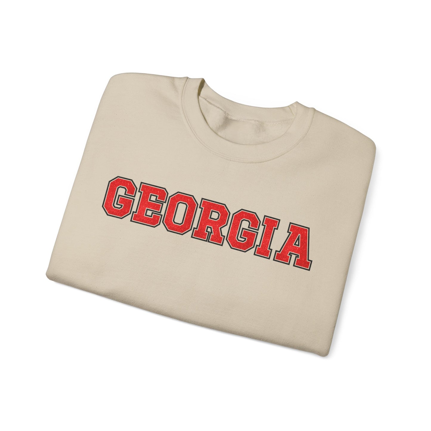 Glittery Georgia Crewneck Sweatshirt