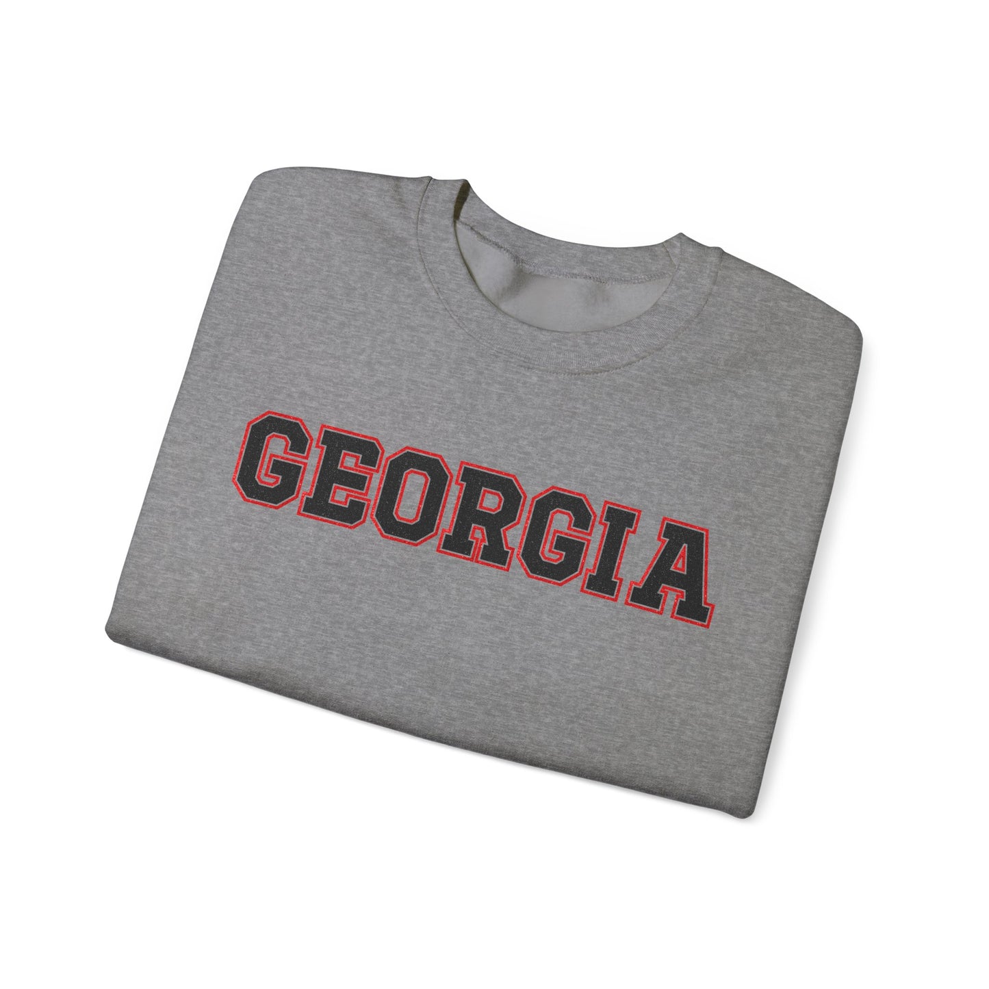 Glittery Black Georgia Crewneck Sweatshirt