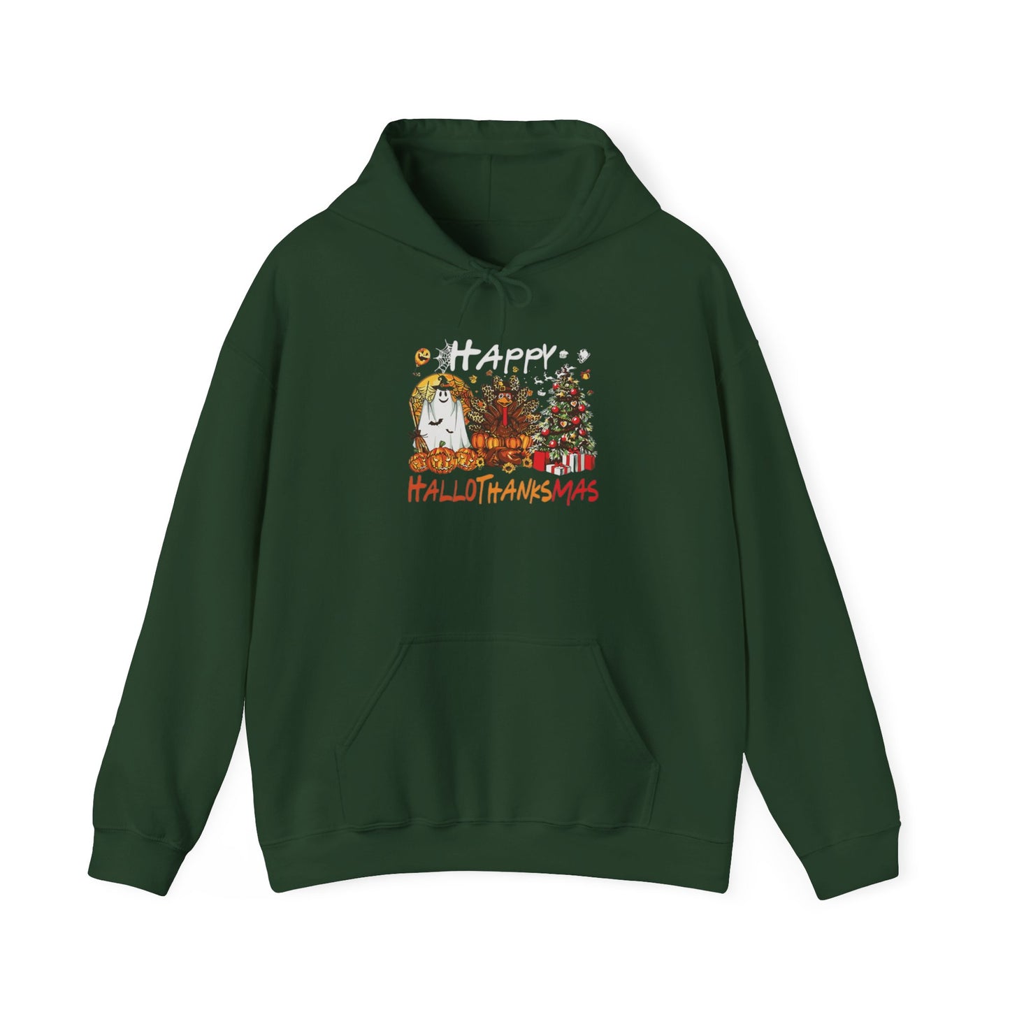 Happy Hallothanksmas Characters Hoodie