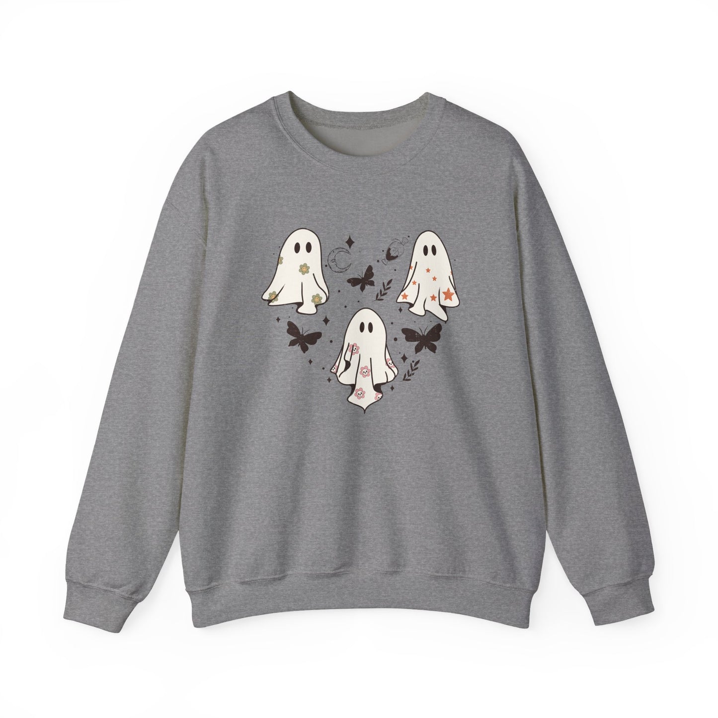 Ghostly heart Crewneck Sweatshirt