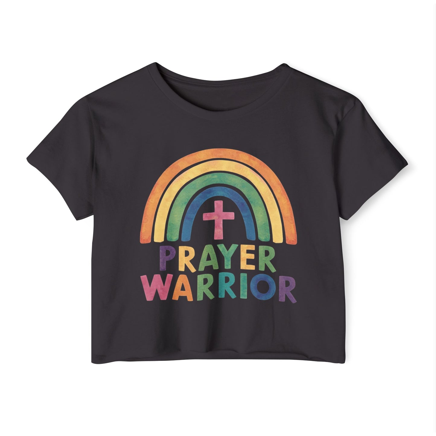 Prayer Warrior Crop Top