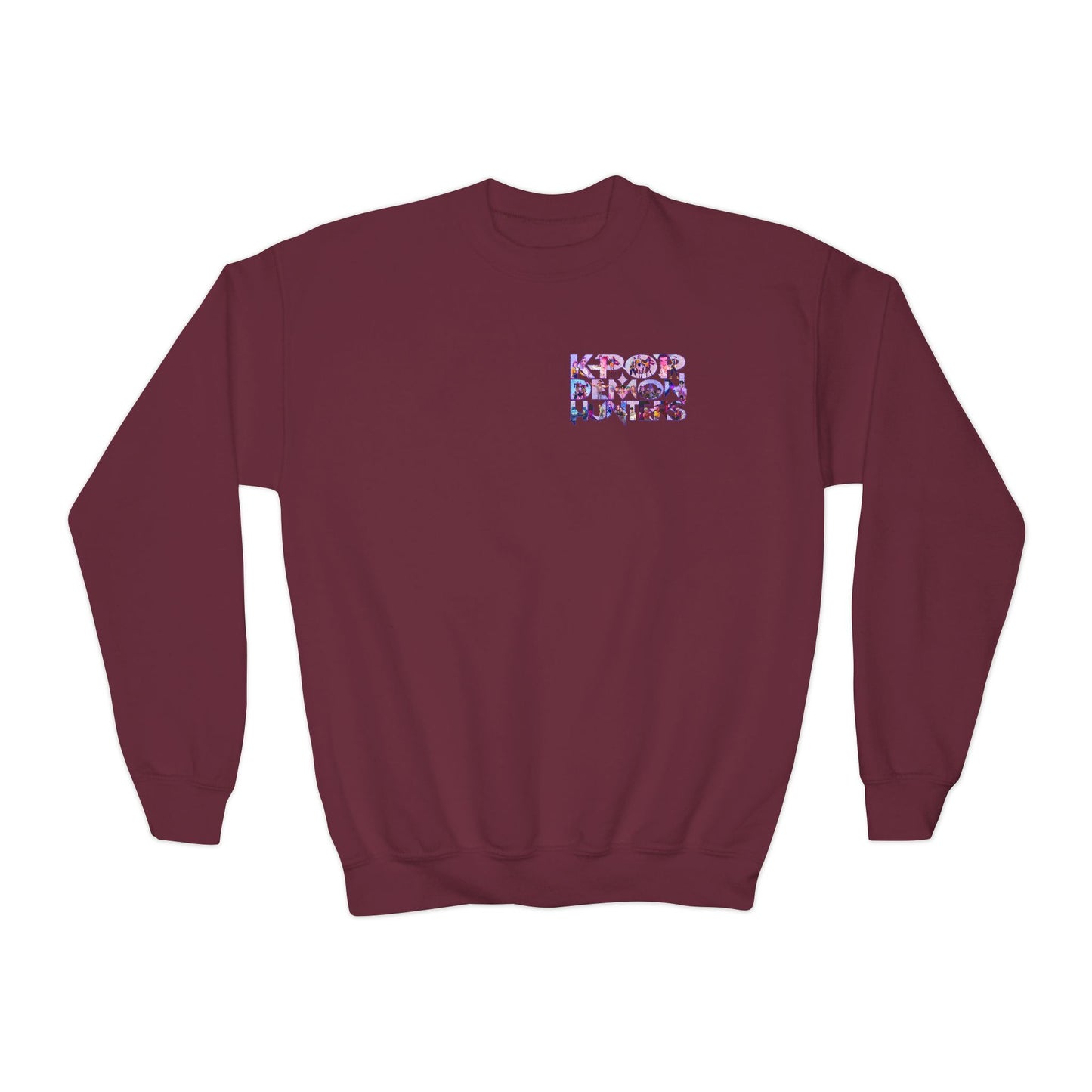 Youth Kpop Double Sided Crewneck Sweatshirt