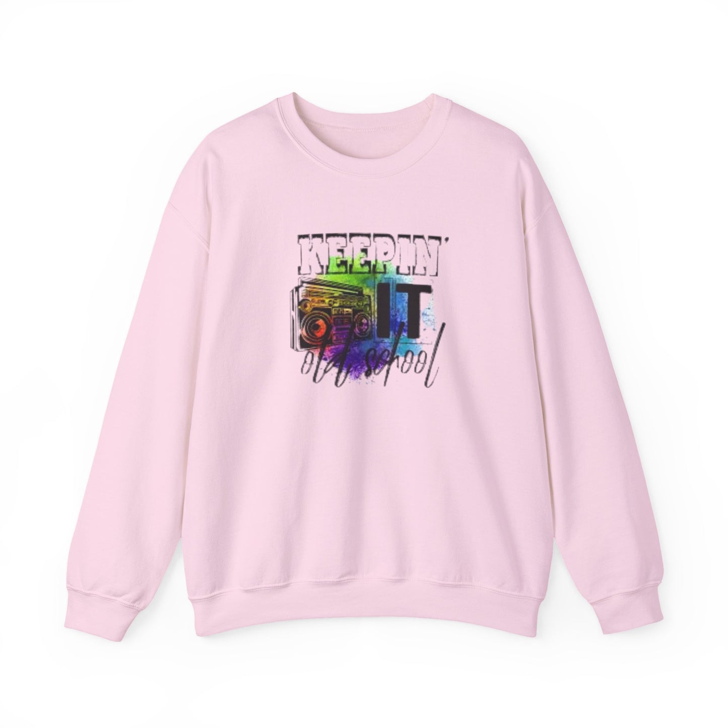 Colorful Boombox Crewneck Sweatshirt