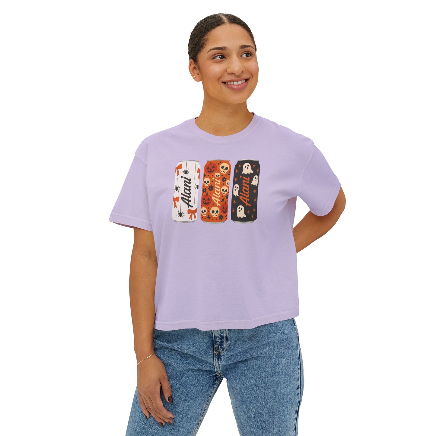 Halloween Alani Cans Women's Boxy Tee