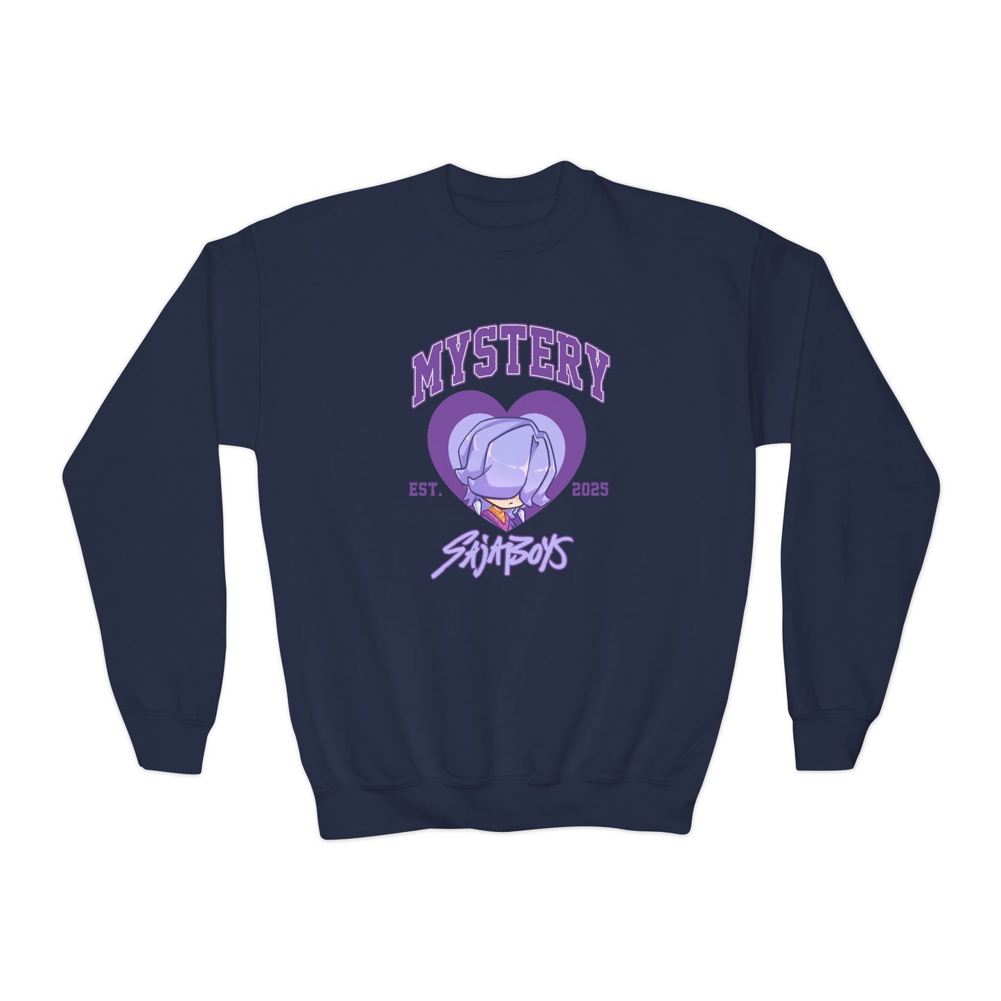 Kpop Mystery Heart Youth Crewneck Sweatshirt