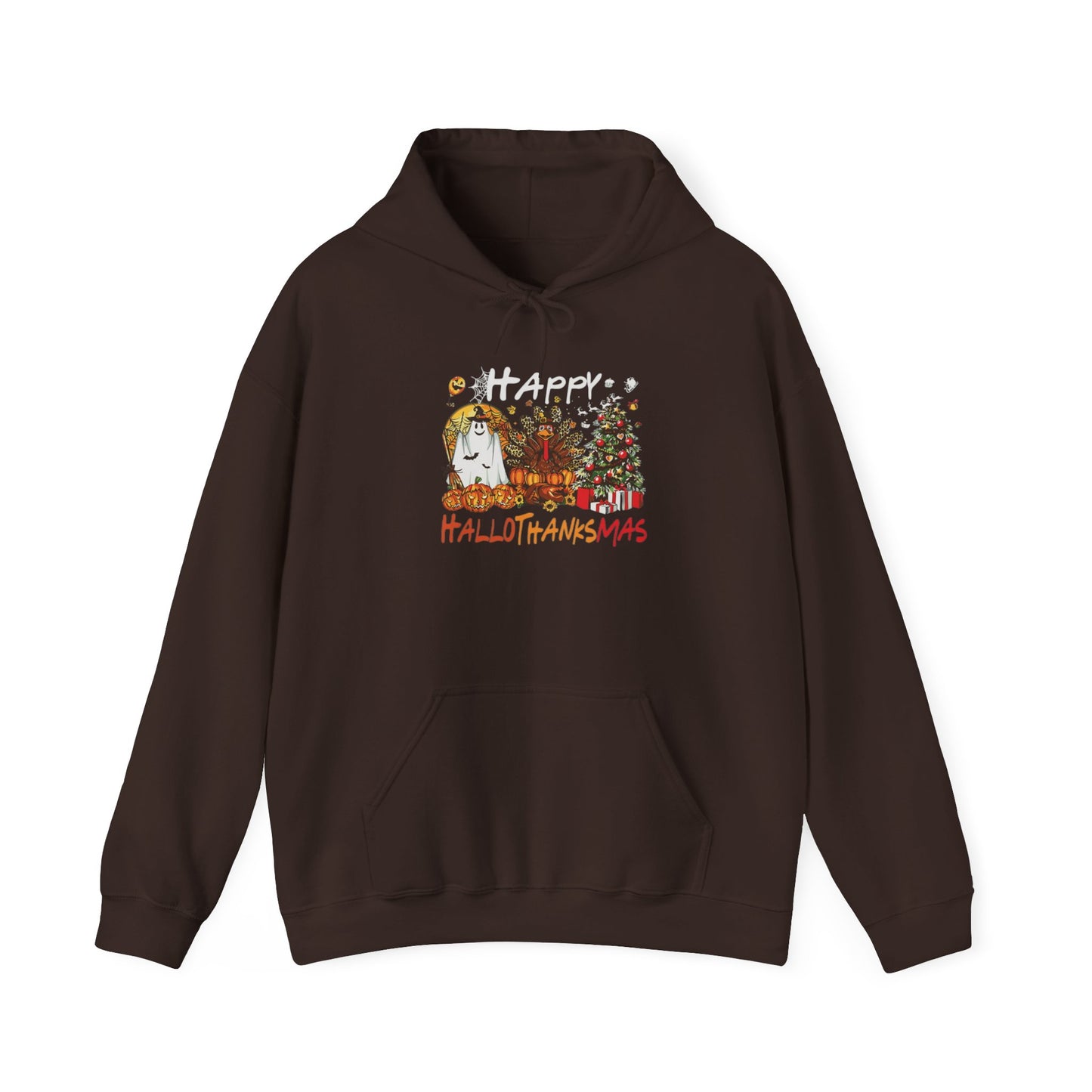 Happy Hallothanksmas Characters Hoodie