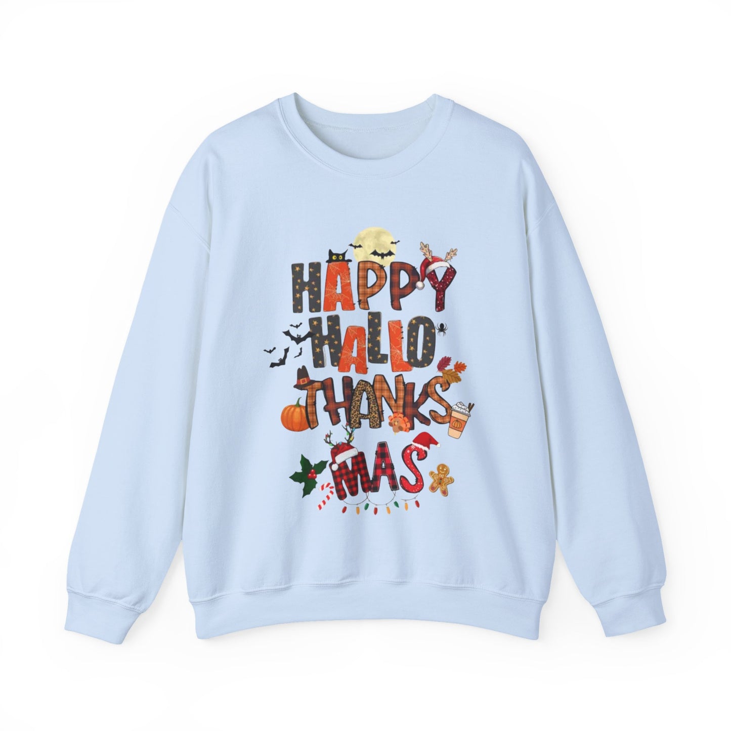 Happy Hallothanksmas Crewneck Sweatshirt