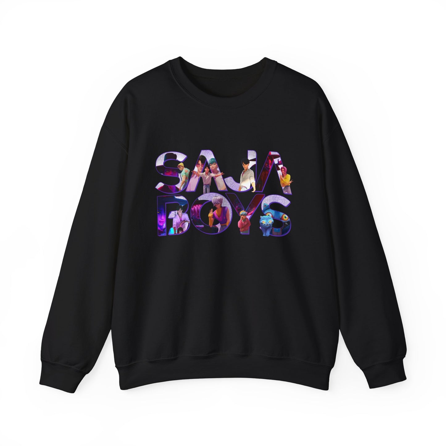 K-Pop SAJA BOYS Words Crewneck Sweatshirt