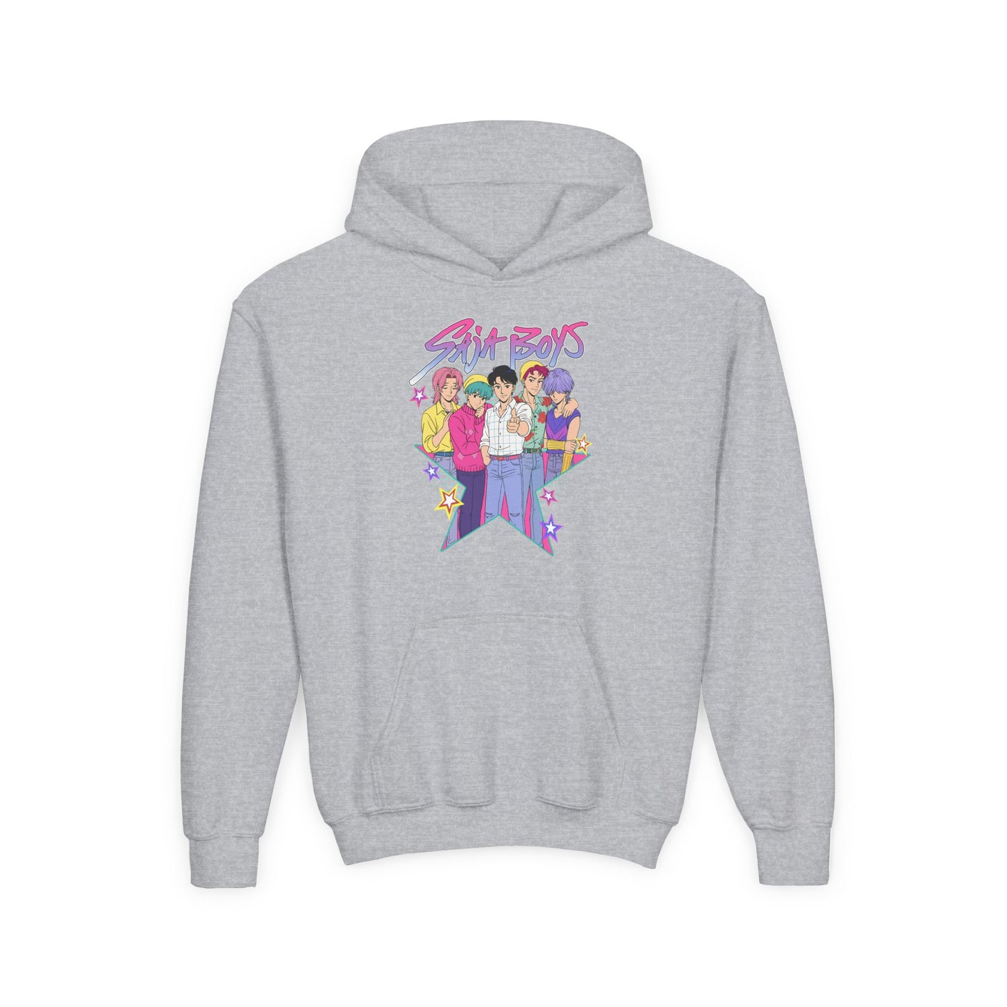 K-Pop Saja Boys Star Youth Hooded Sweatshirt