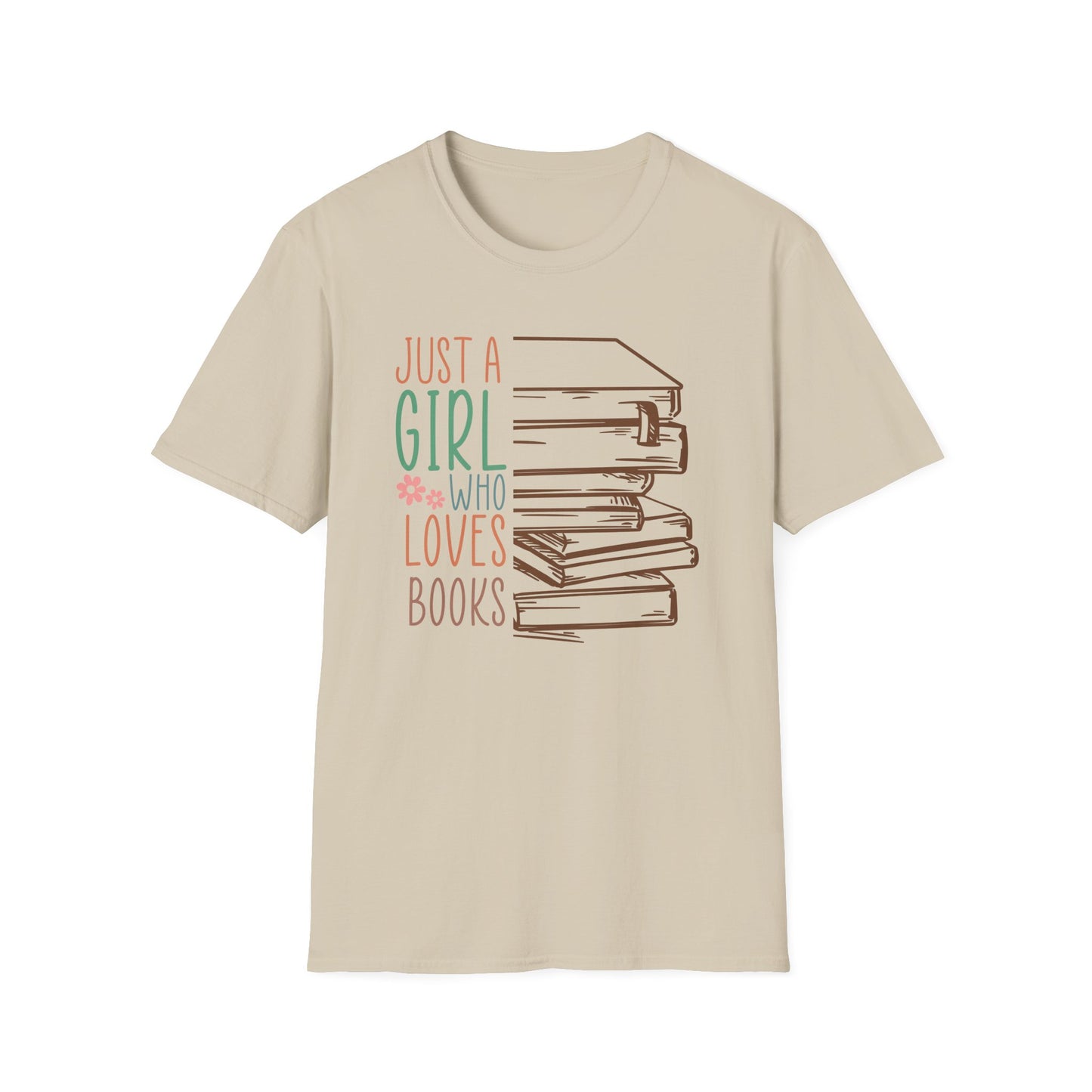 Just a Girl Who Loves Books T-Shirt