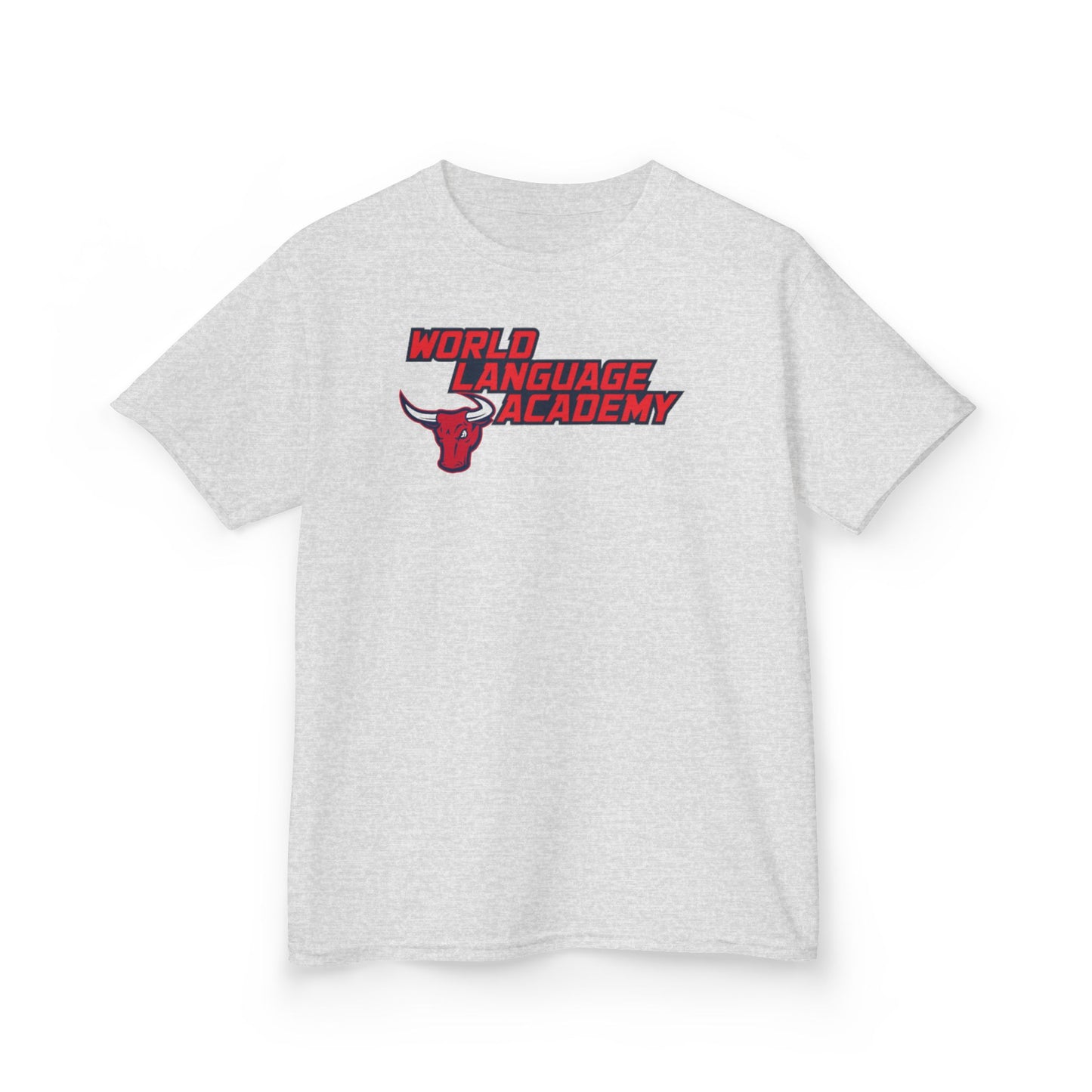 Kids T-Shirt — World Language Academy Red Bull Logo