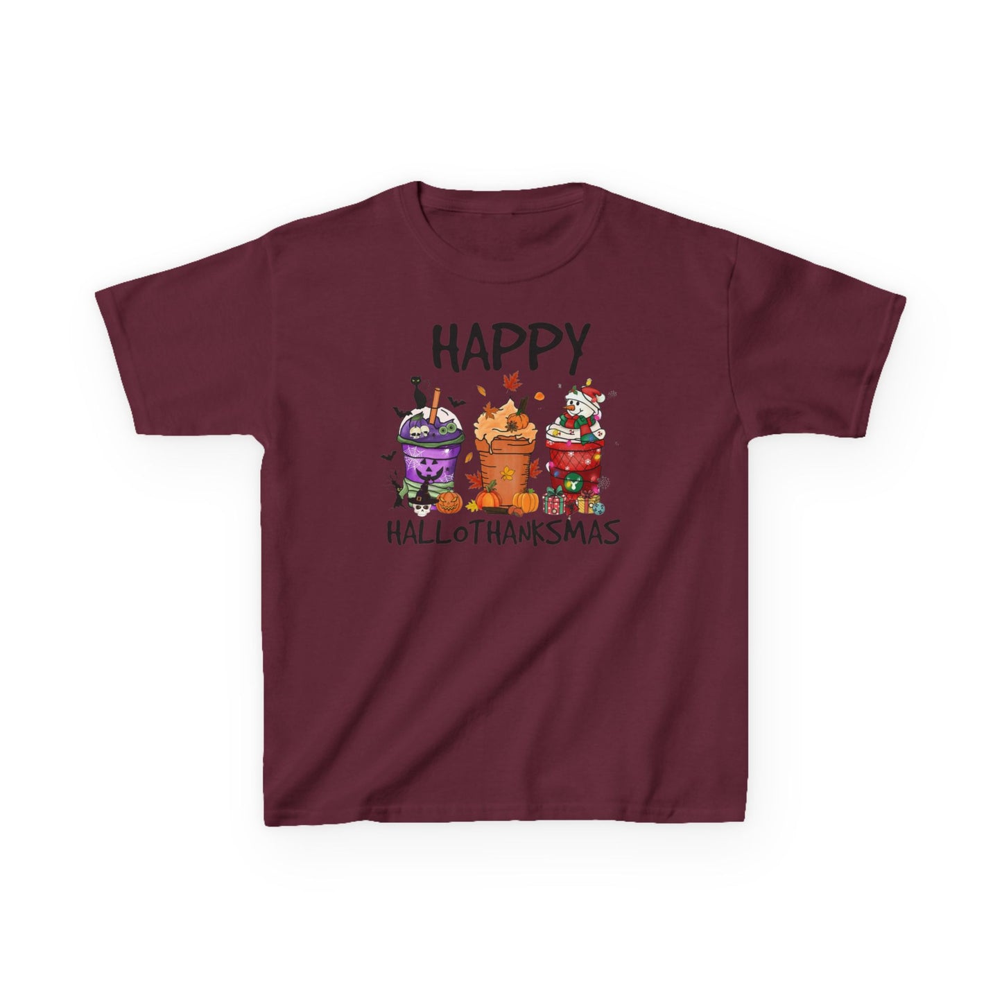 Happy Hallothanksmas Kids Tee