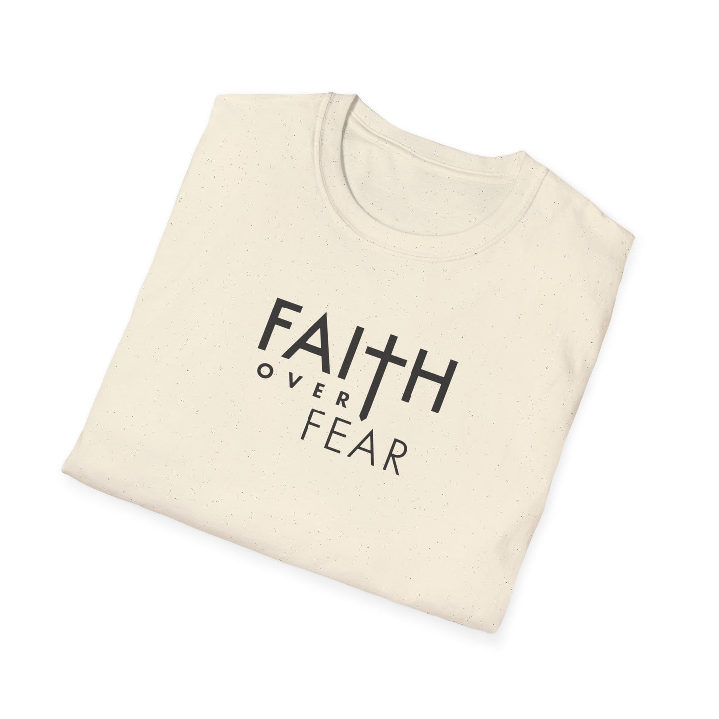 Faith Over Fear Unisex Softstyle T-Shirt
