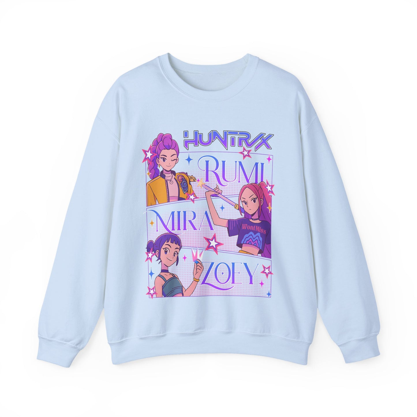 Kpop Huntrix Girls Crewneck Sweatshirt
