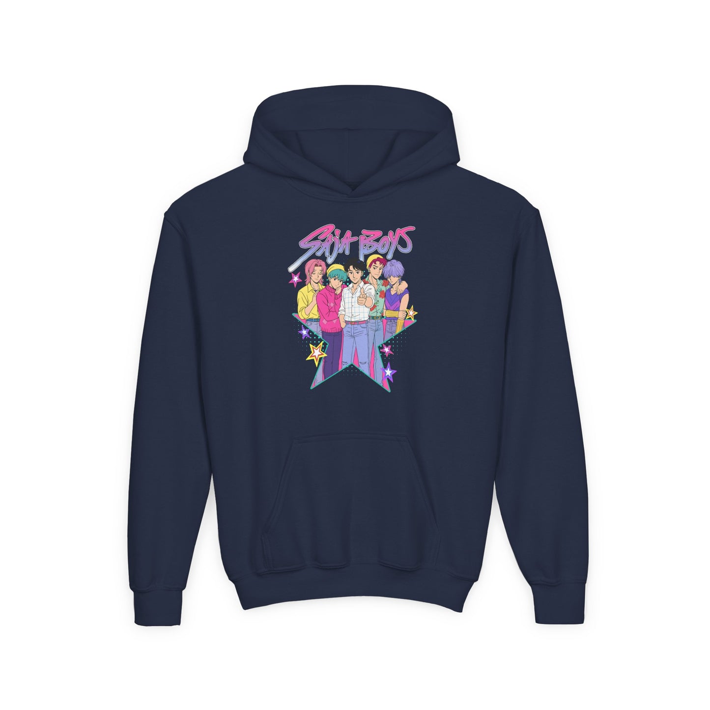 K-Pop Saja Boys Star Youth Hooded Sweatshirt