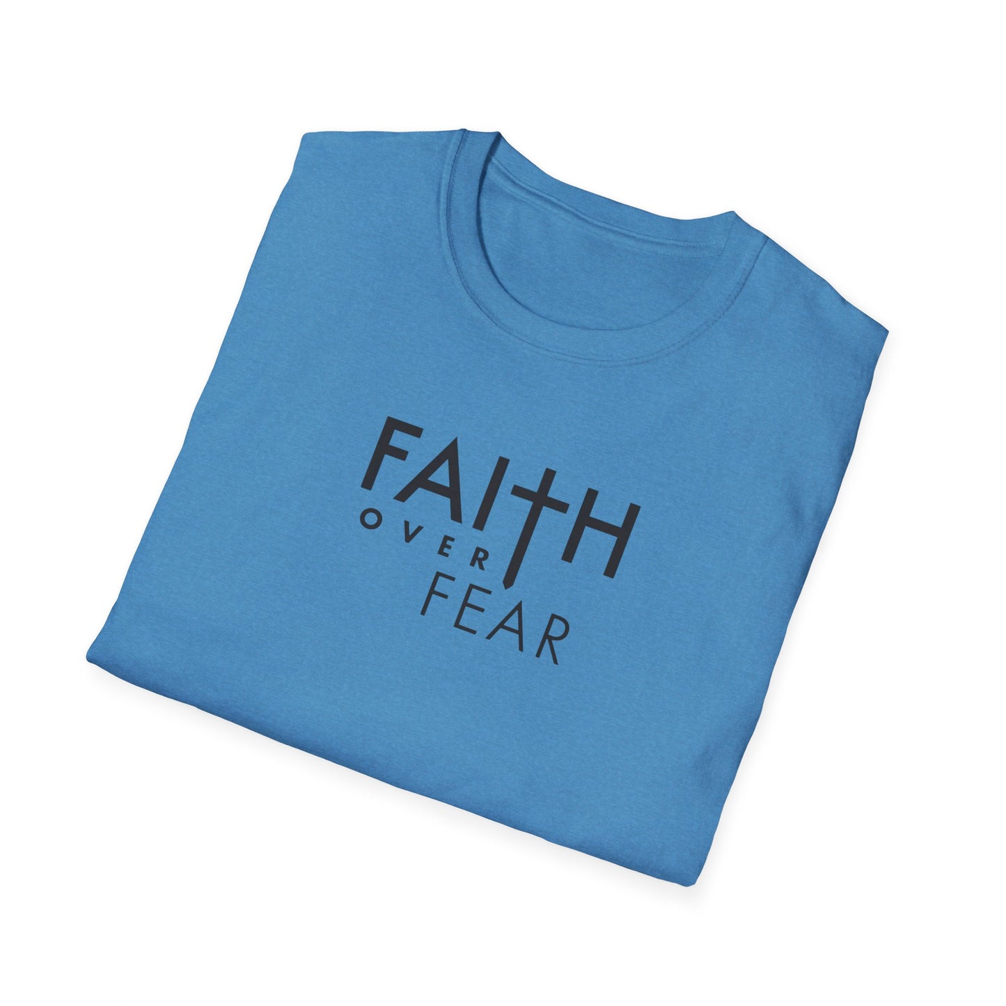 Faith Over Fear Unisex Softstyle T-Shirt