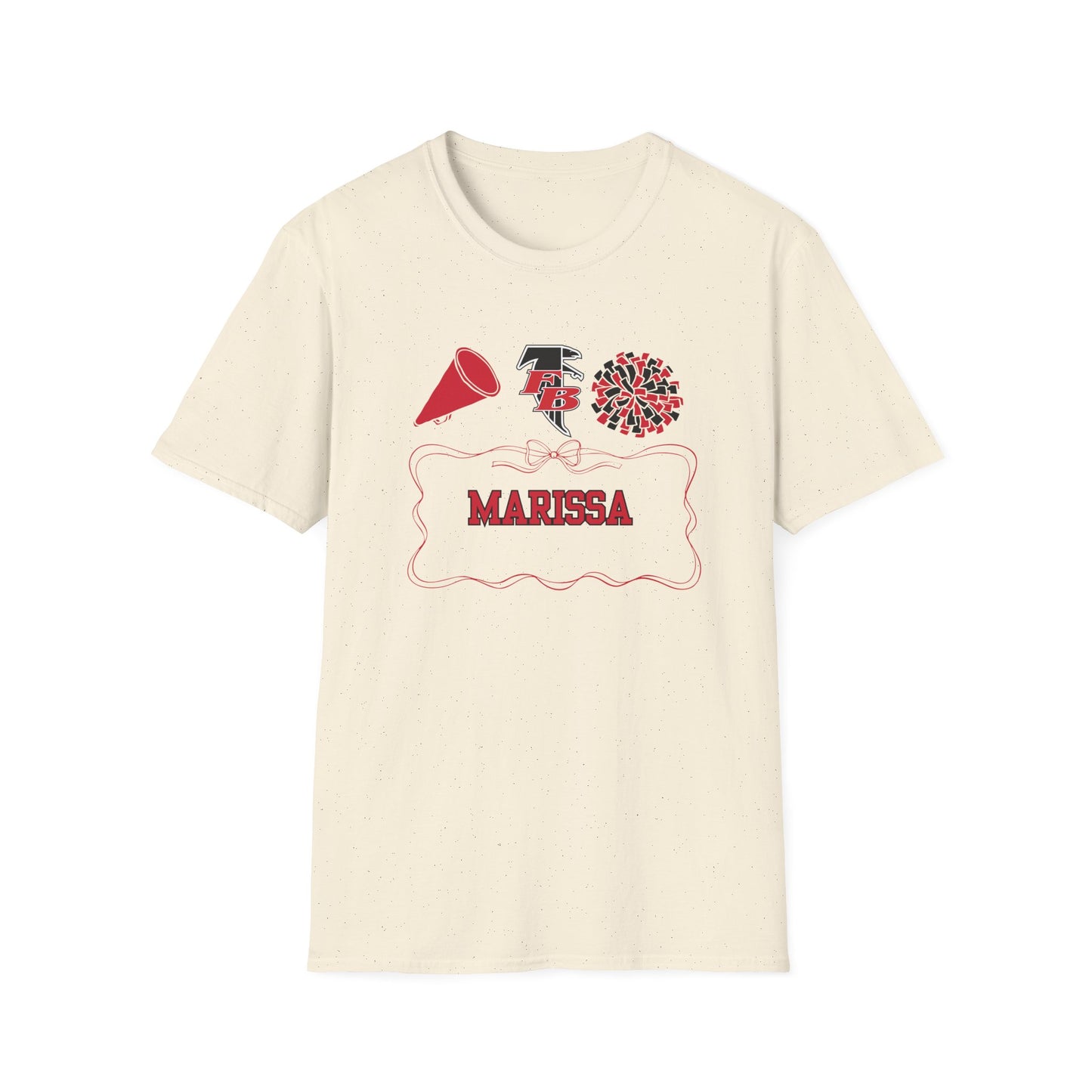 Personalized FB Cheerleading Unisex T-Shirt