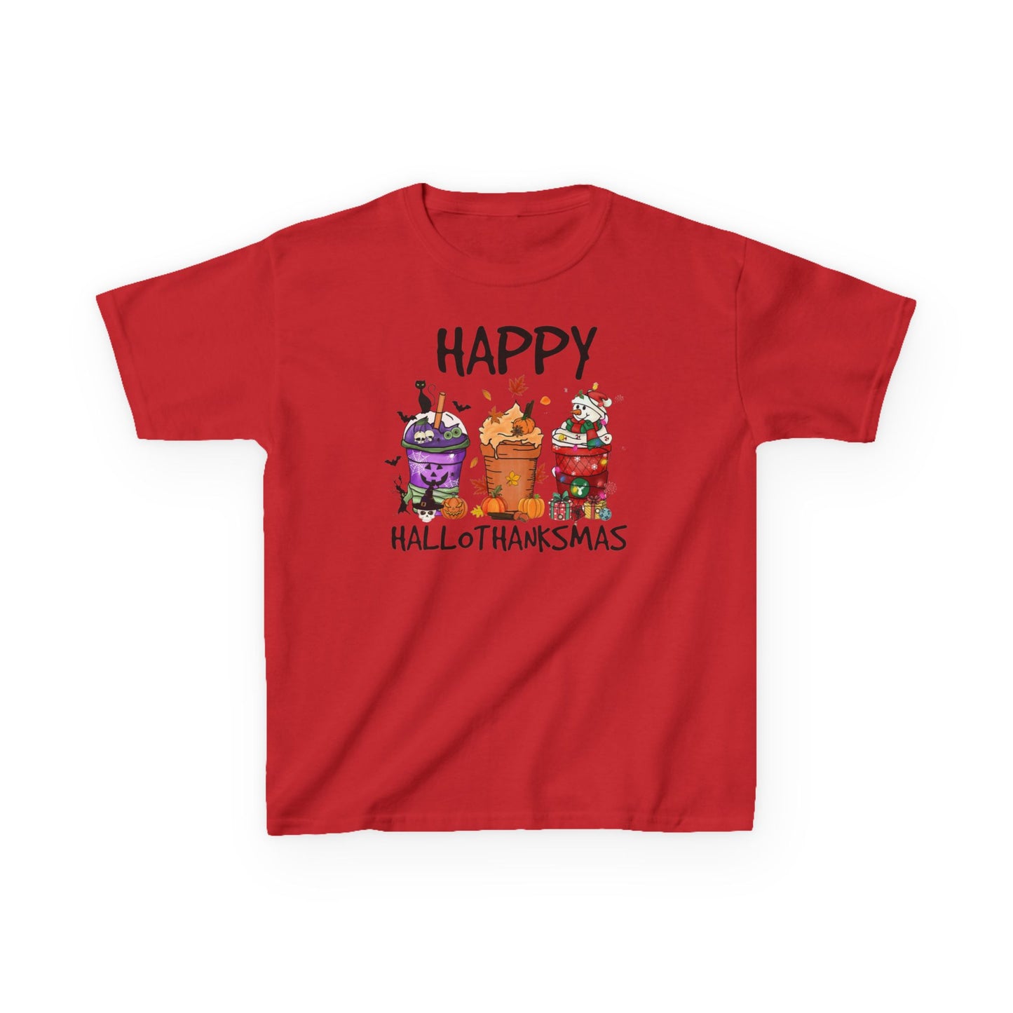 Happy Hallothanksmas Kids Tee