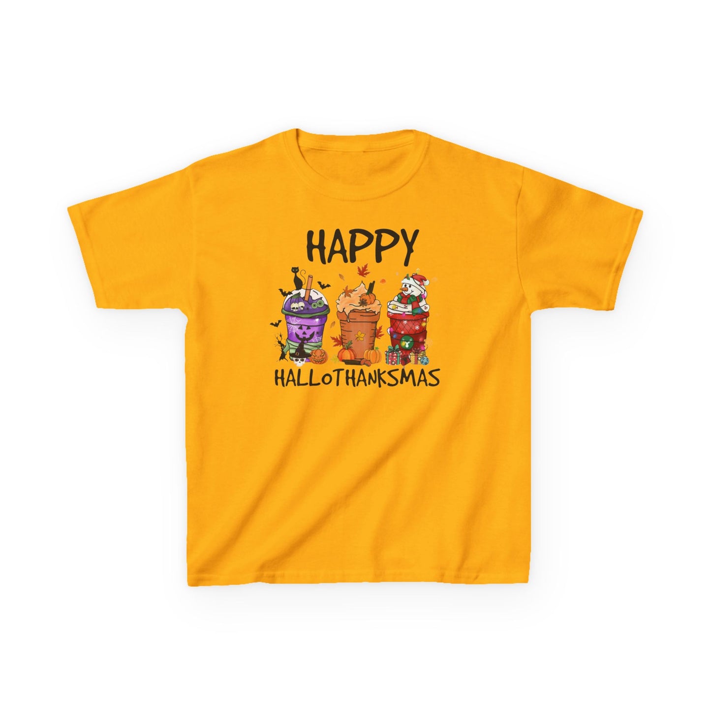 Happy Hallothanksmas Kids Tee