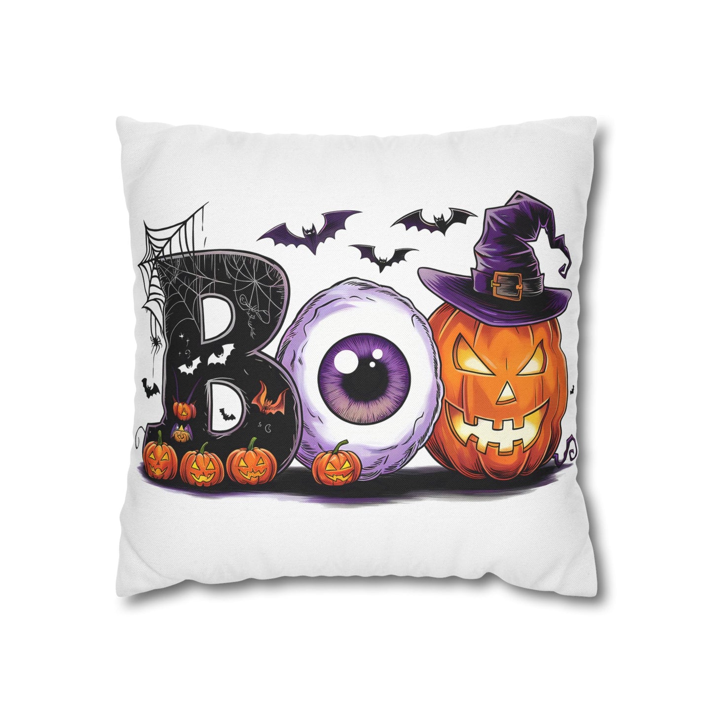 Double Sided Fall/Halloween Decorative Pillowcase