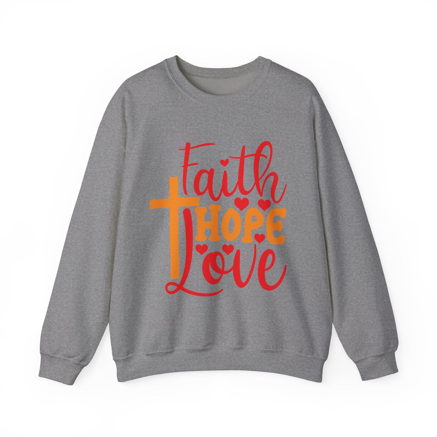 Faith Hope Love Crewneck Sweatshirt