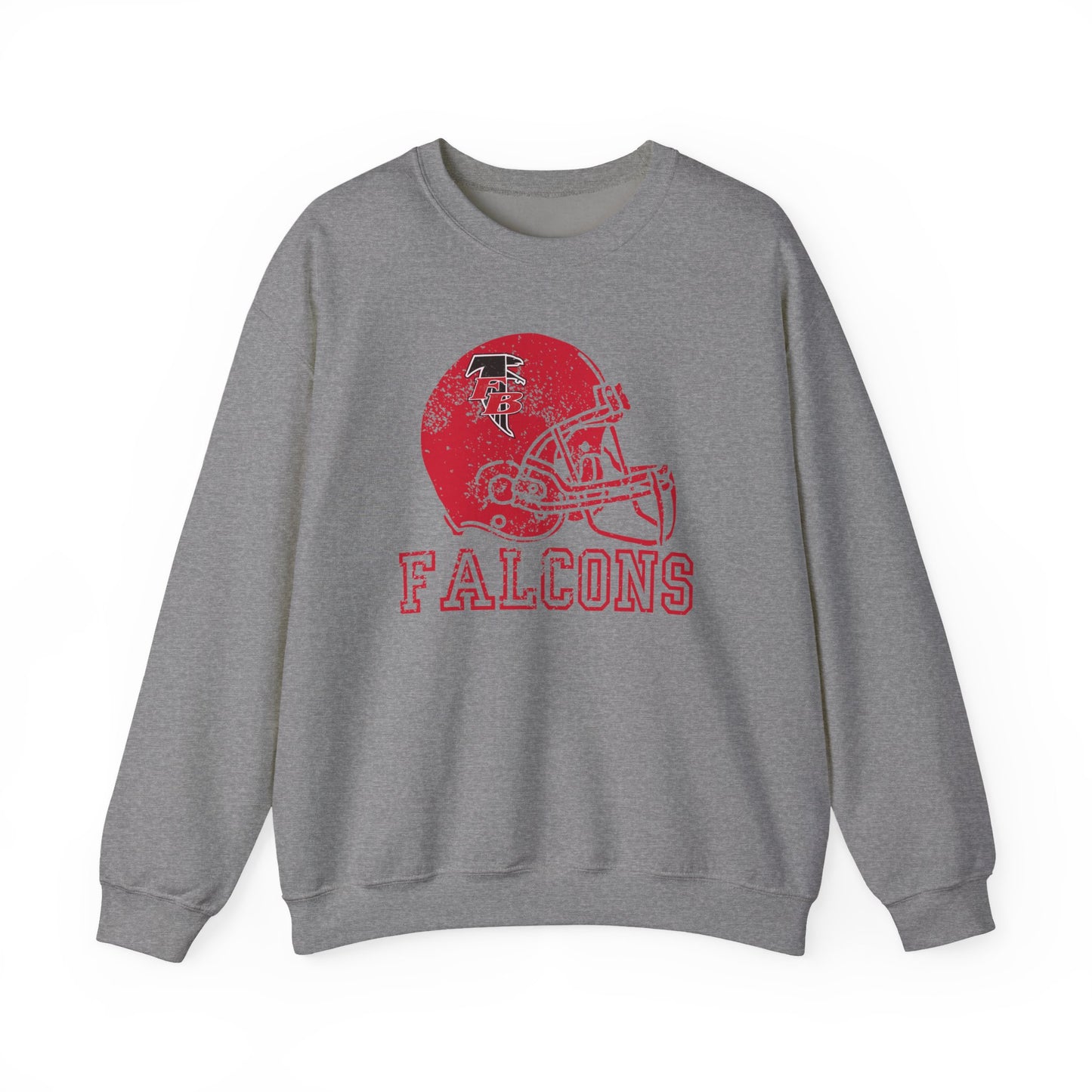FB Falcons Helmet Sweatshirt