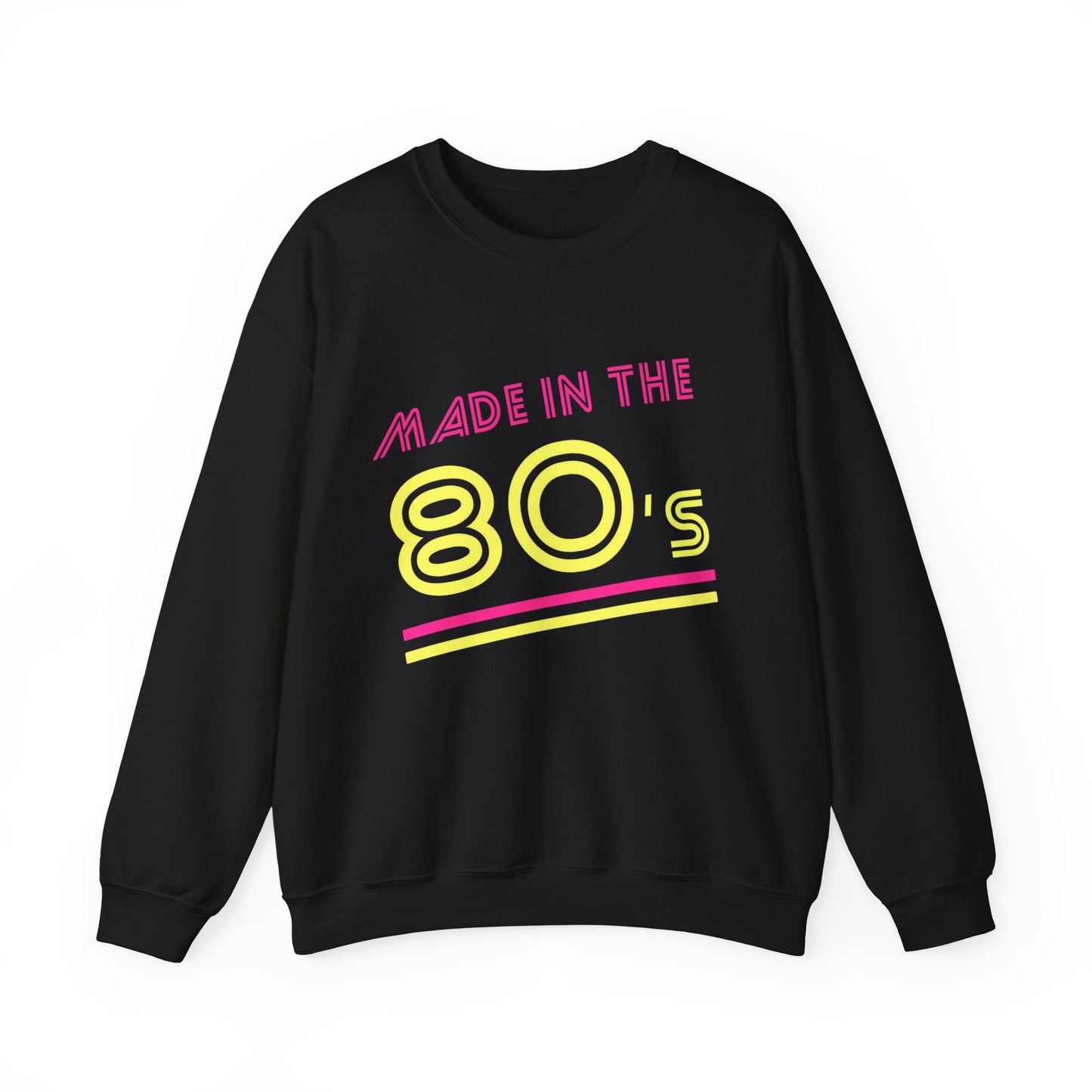 Made in the 80's Neon Crewneck Sweatshirt