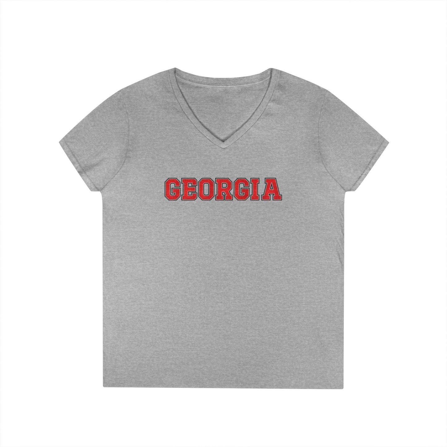 Glittery Georgia V-Neck T-Shirt