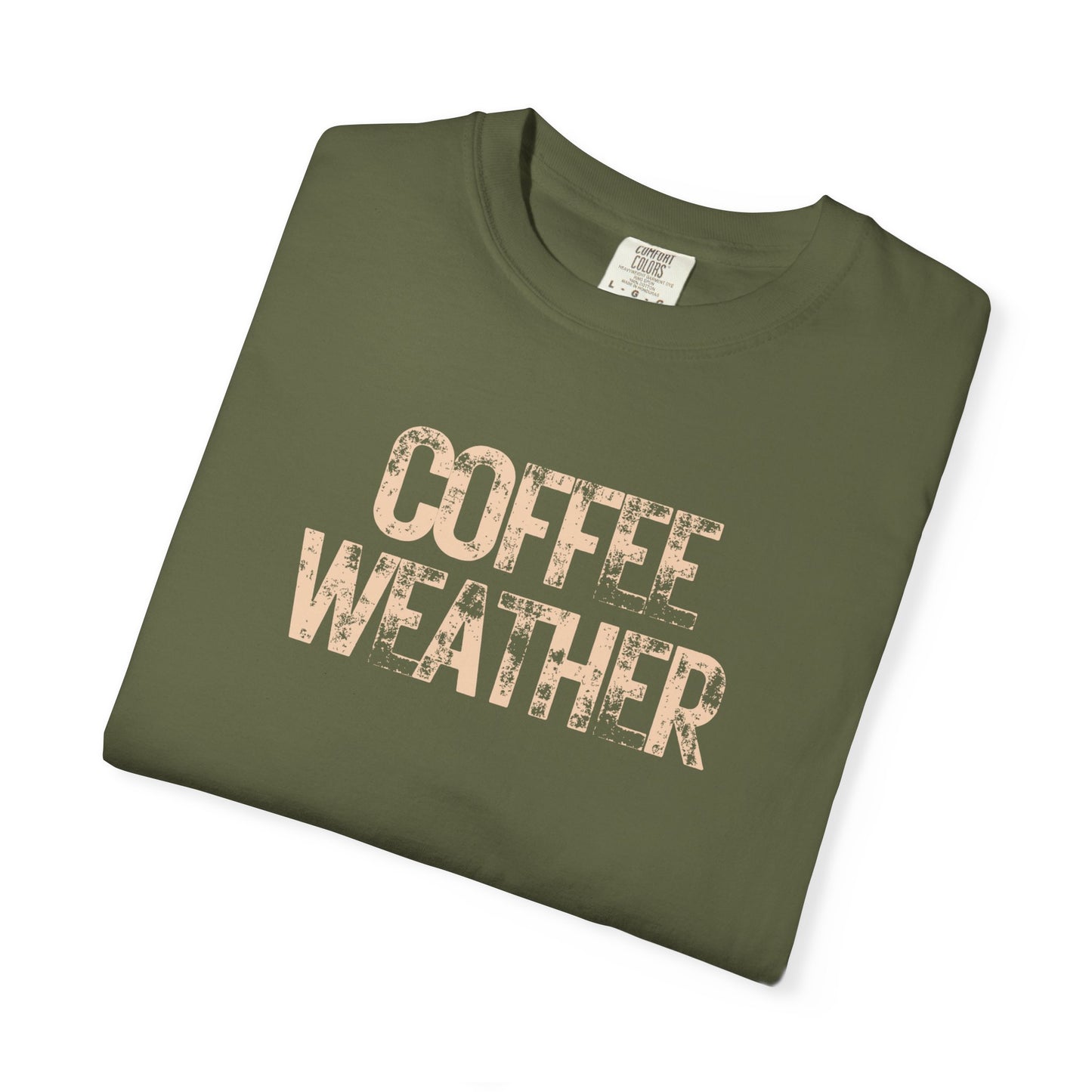 Coffee Weather Unisex Comfort Colors T-Shirt