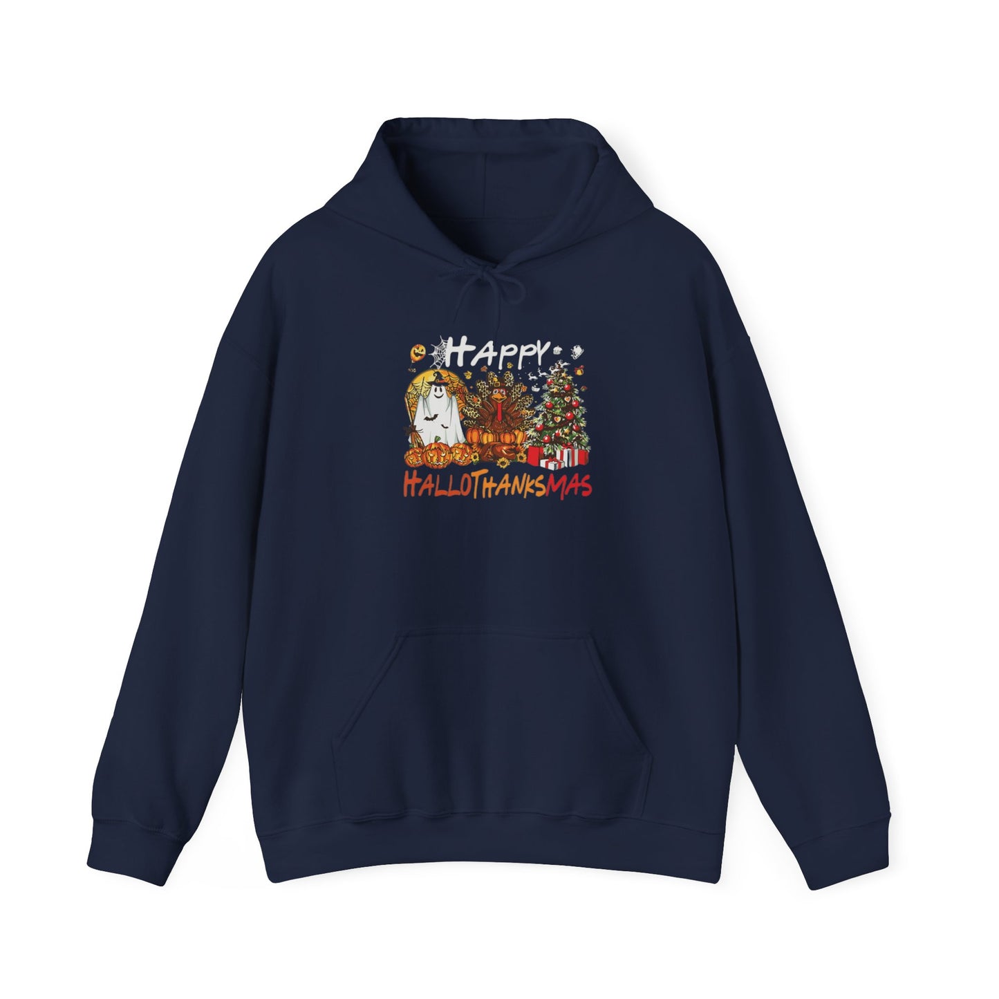 Happy Hallothanksmas Characters Hoodie