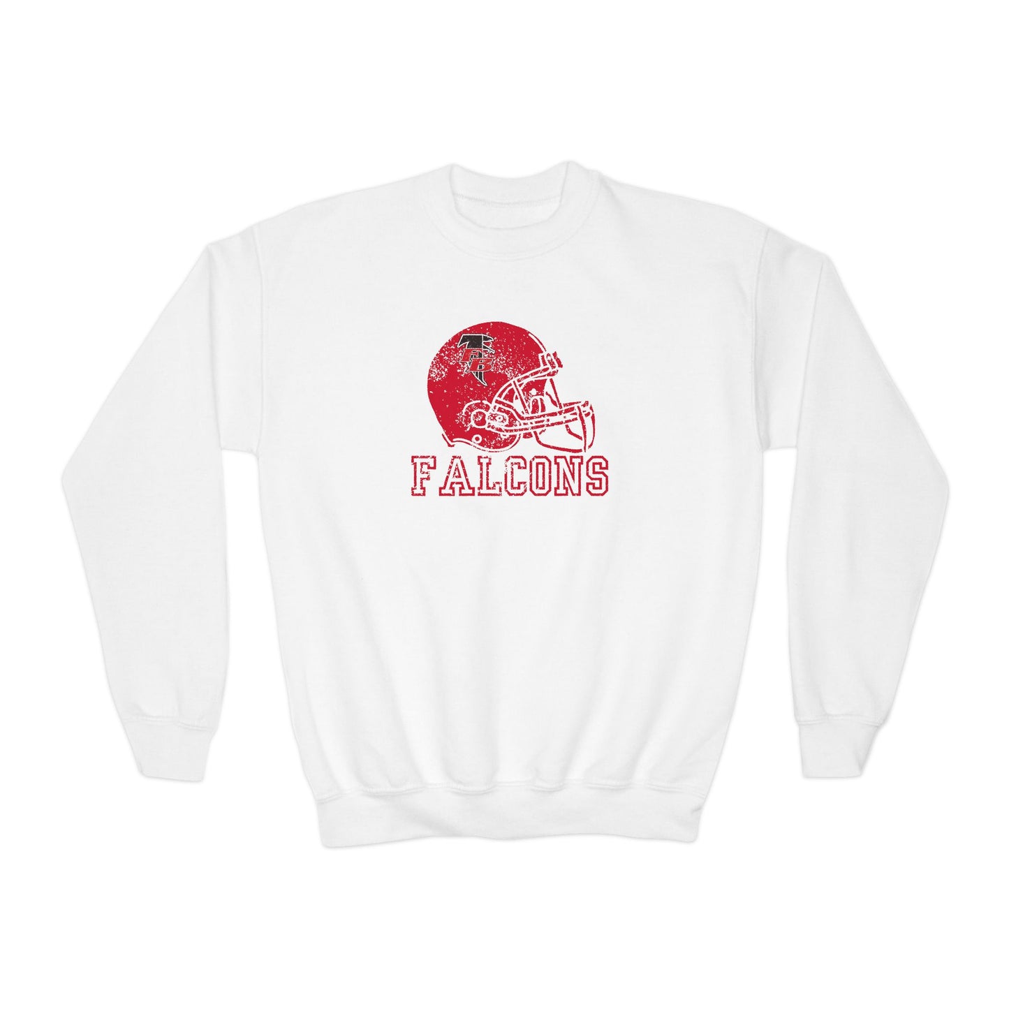 FB Falcons Helmet Youth Sweatshirt
