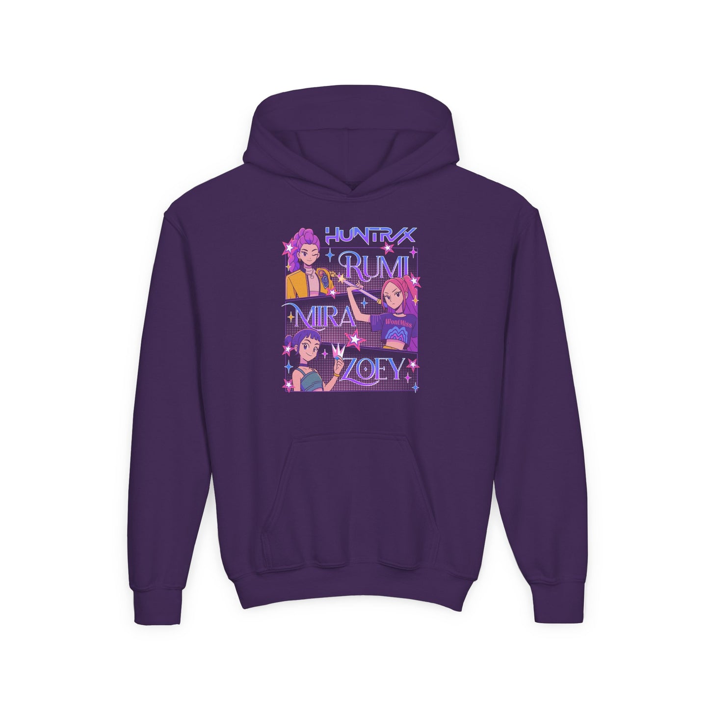 Kpop Huntrix Girls Youth Hoodie