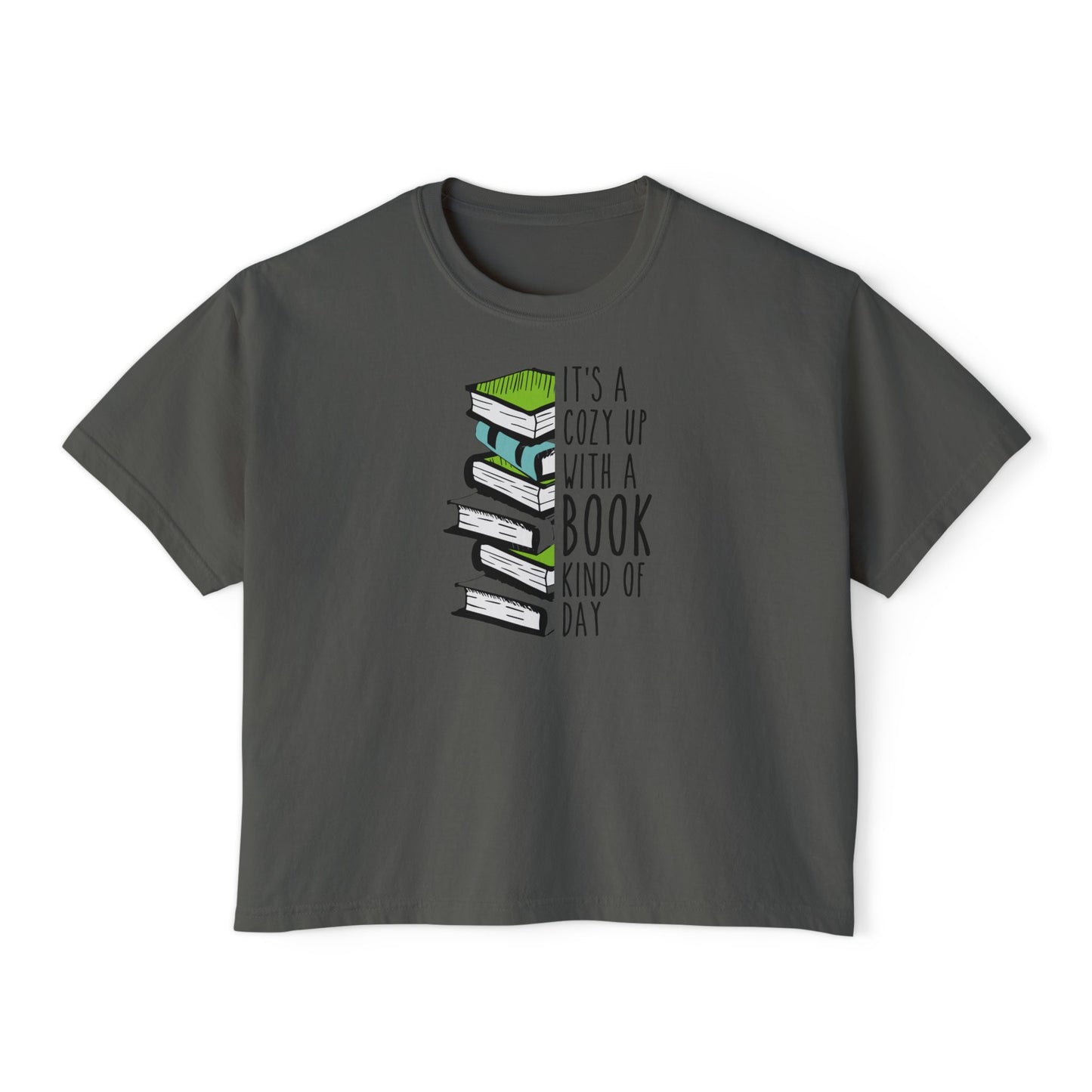 Cuddle Up & Read Boxy Tee