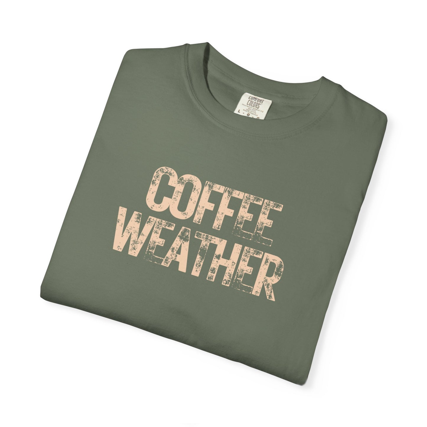 Coffee Weather Unisex Comfort Colors T-Shirt