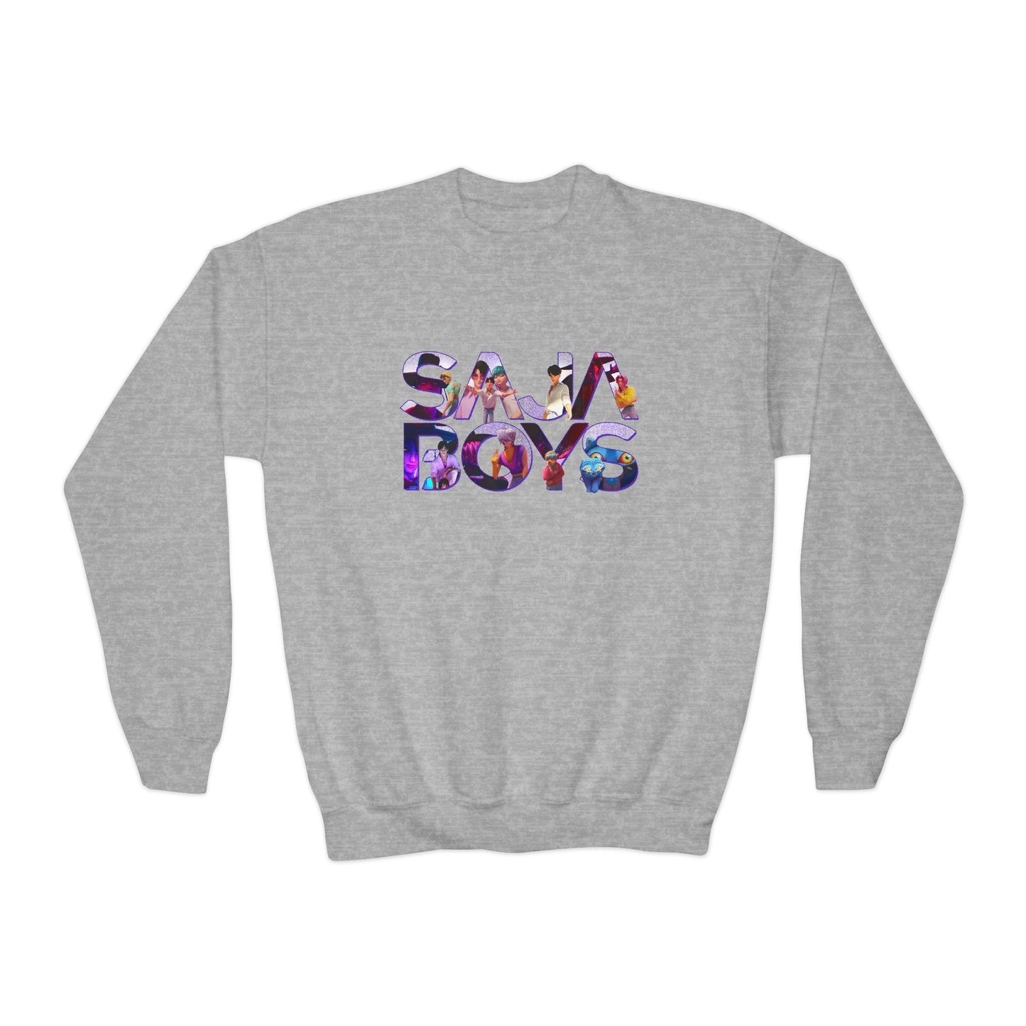 K-Pop Saja Boys Words Youth Crewneck Sweatshirt