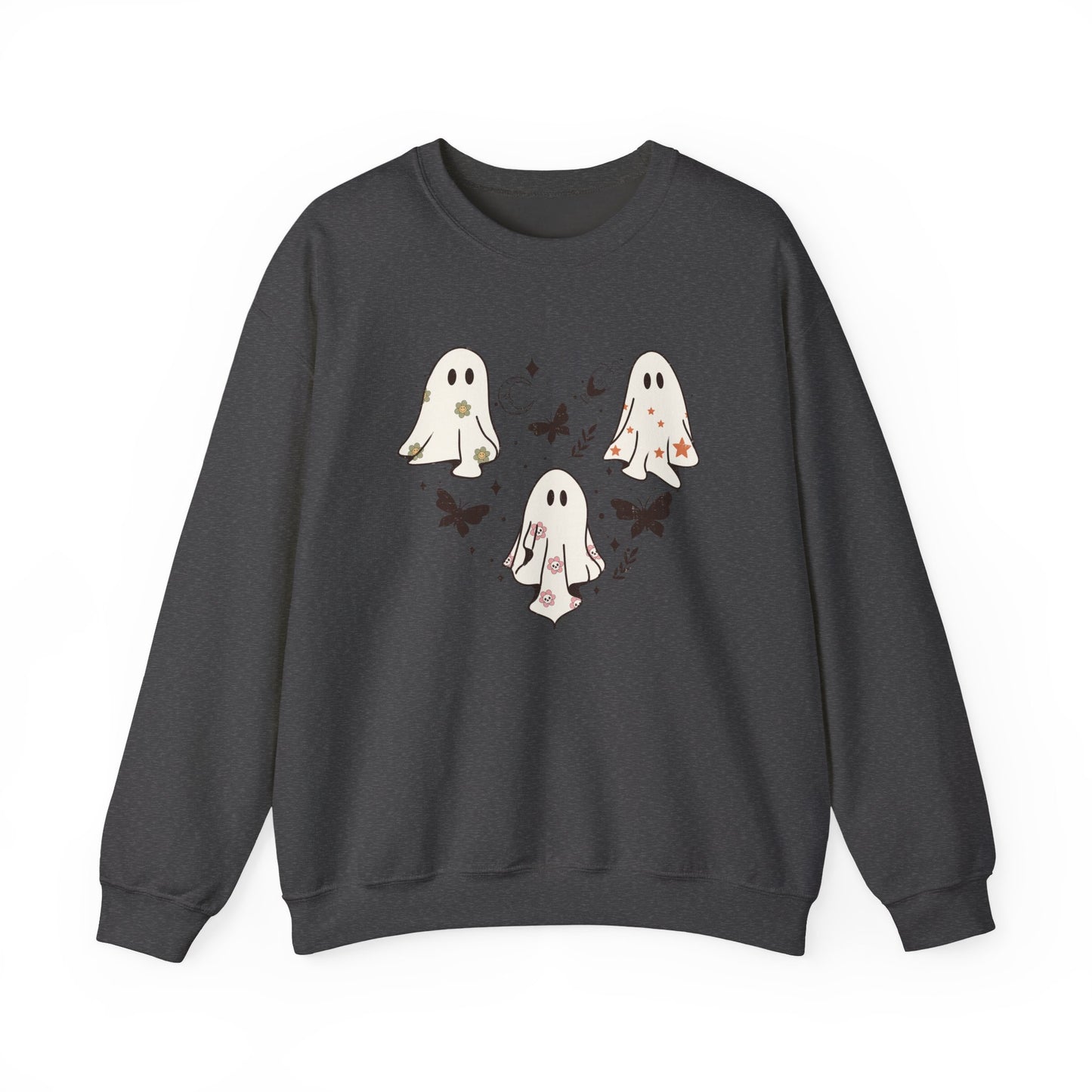 Ghostly heart Crewneck Sweatshirt