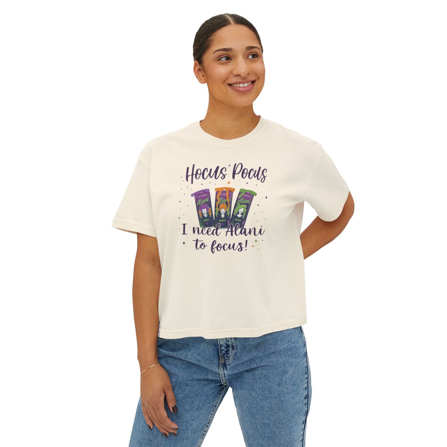 Hocus Pocus Alani Women’s Boxy Tee
