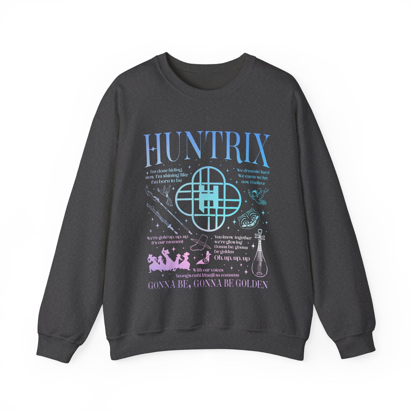 Kpop HUNTRIX Crewneck Sweatshirt